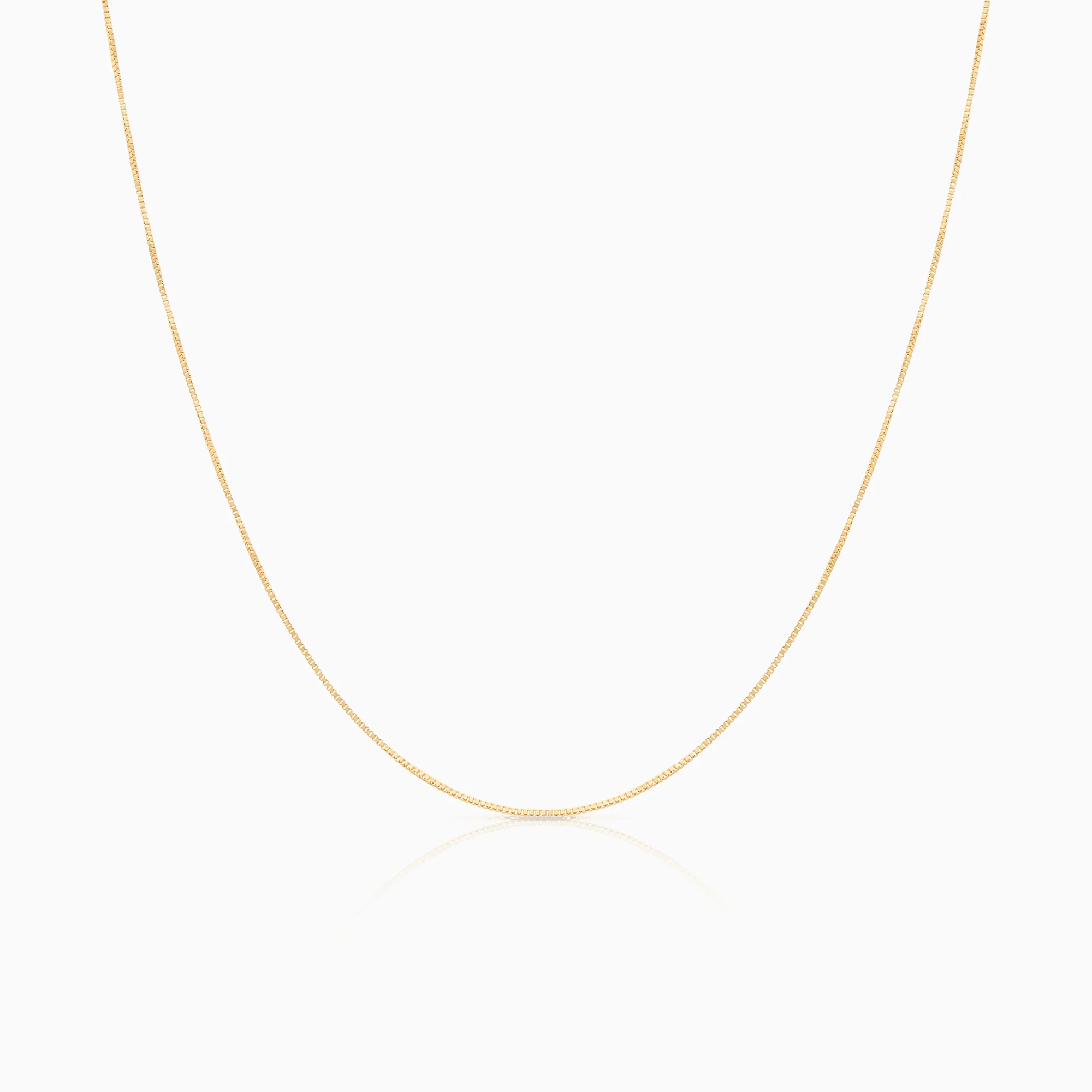 Venetian chain 45cm 18K gold