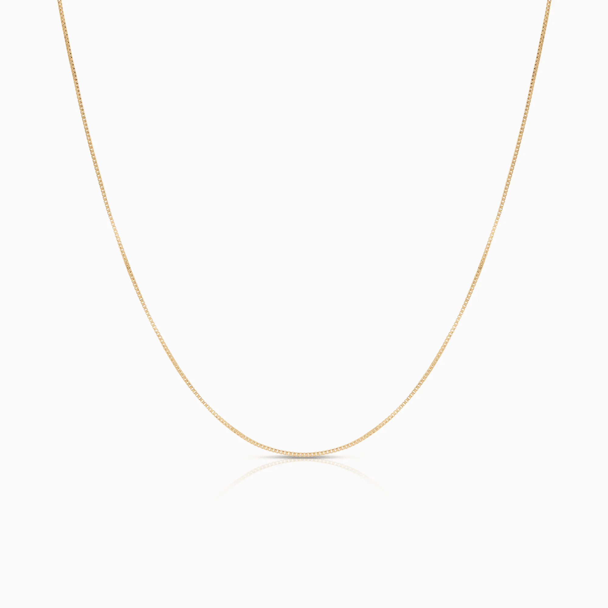 Venetian chain 45cm 18K gold