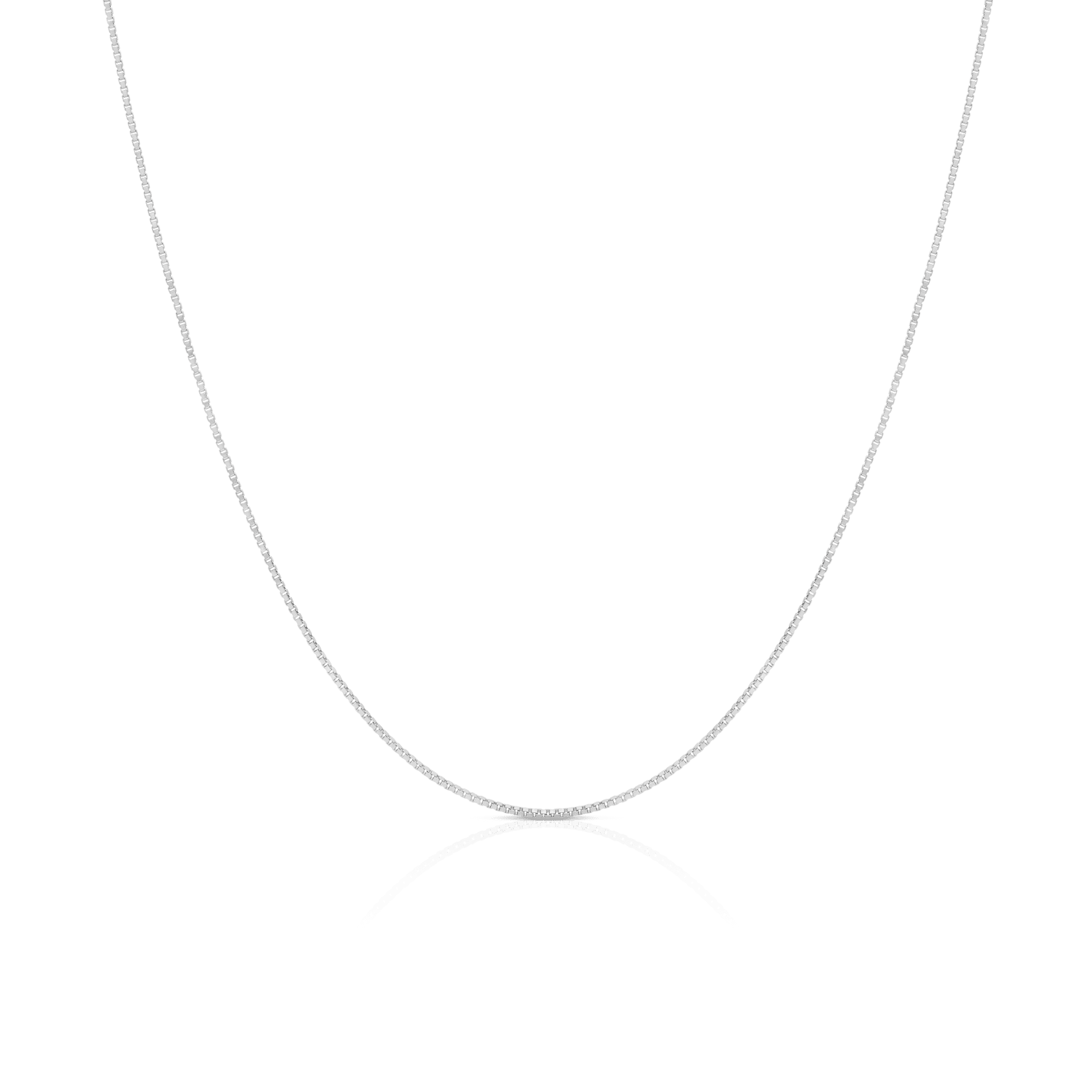 Venezia link 45cm 18K white gold - Image 2
