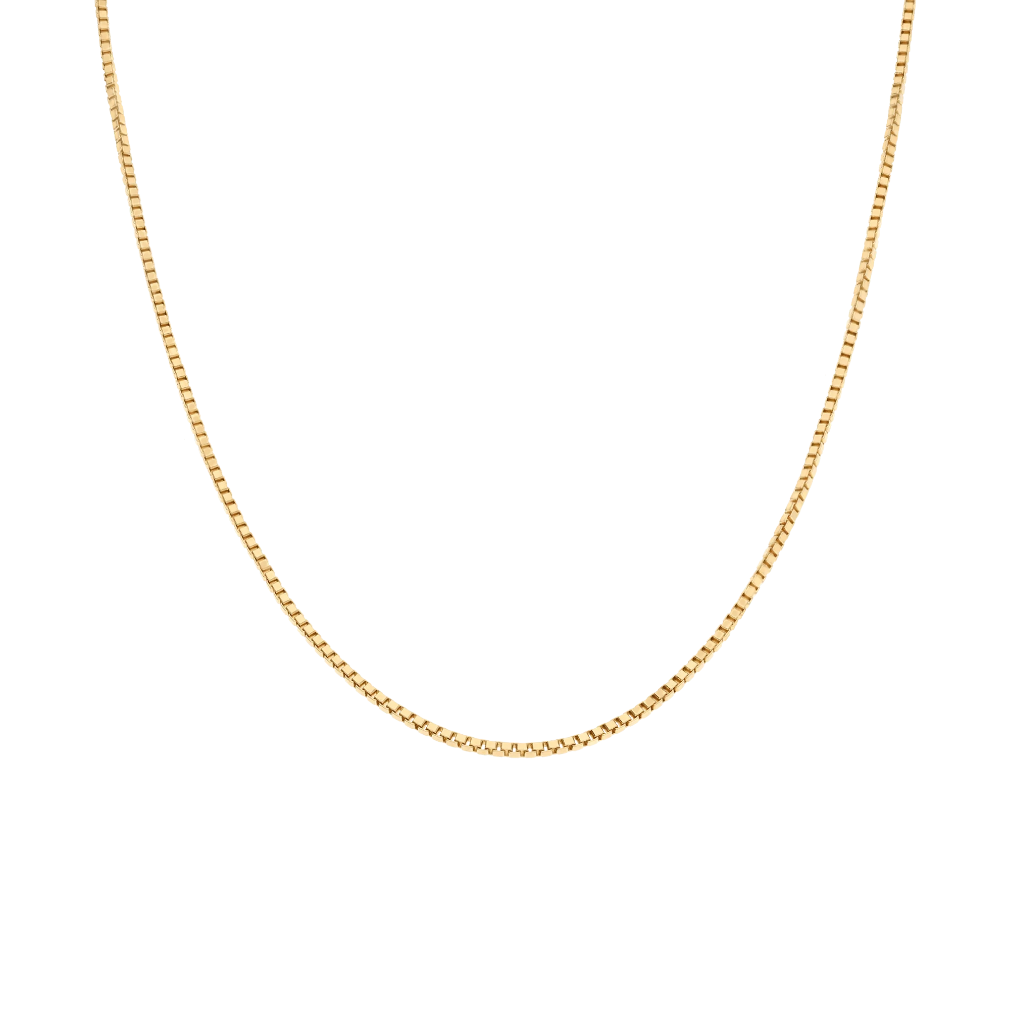 Venetian chain 50.5cm 18K gold - Image 2
