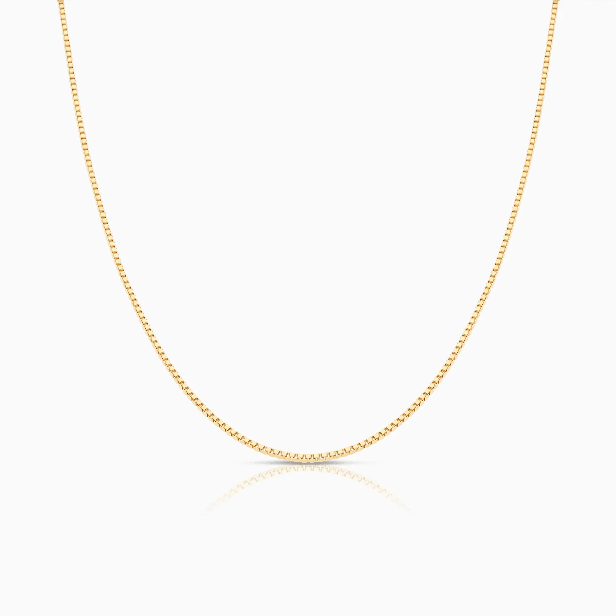 Venetian chain 70cm 18K gold