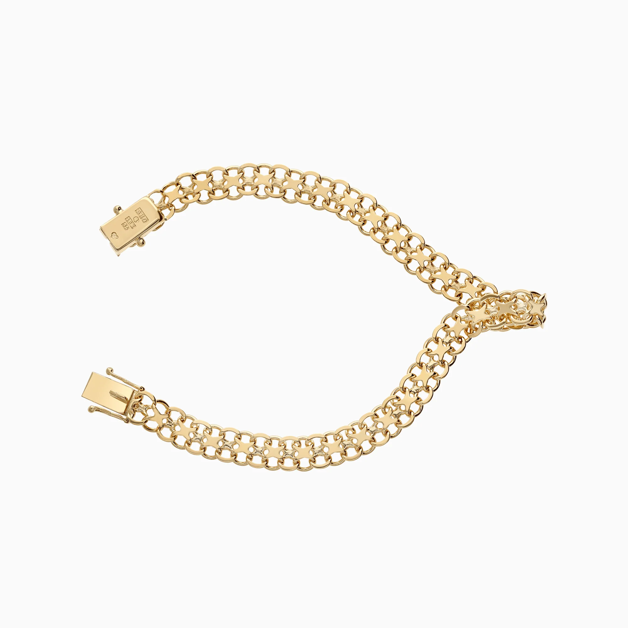 X-link bracelet 10.92g 18K gold - Image 2