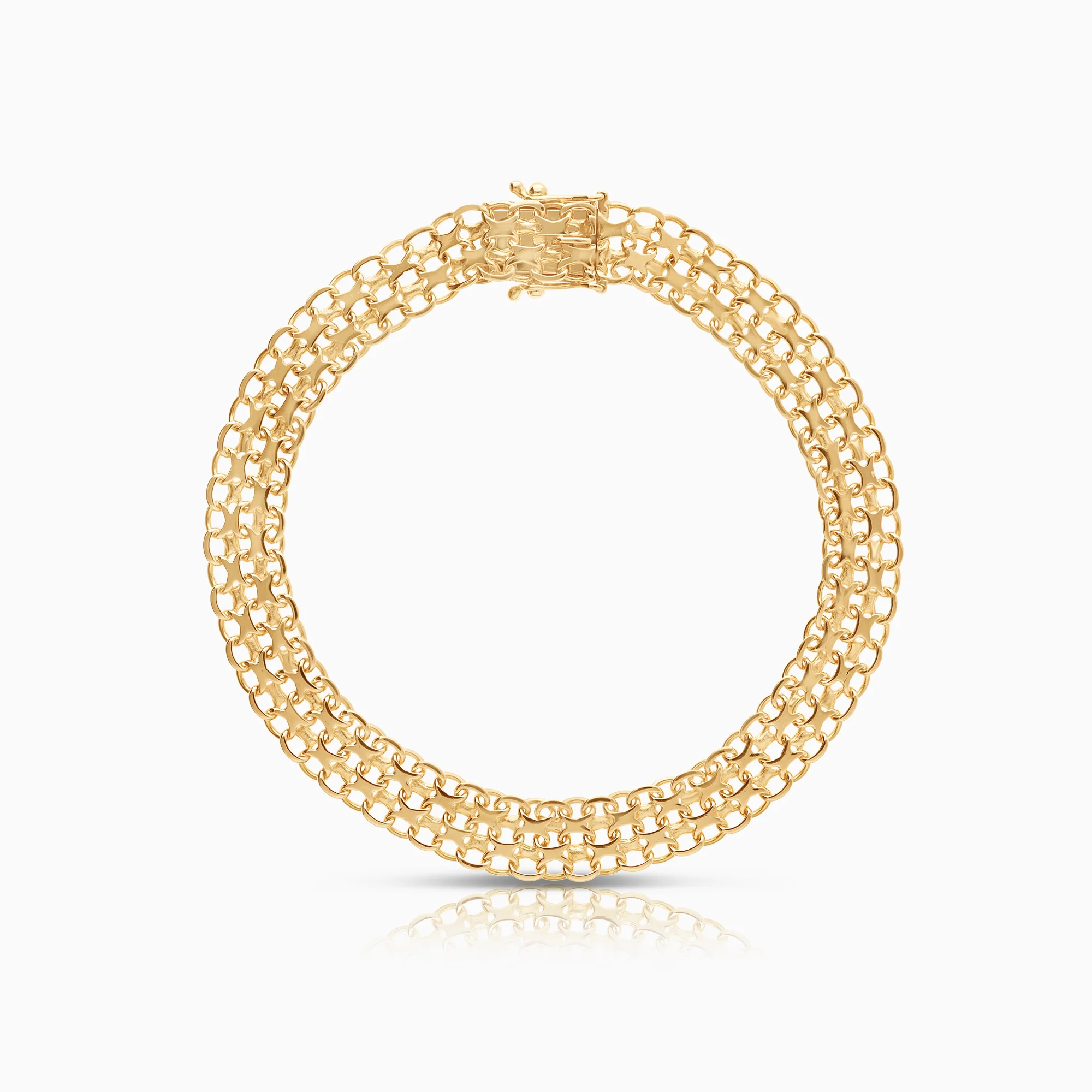 X-link bracelet 11.25g 18K gold
