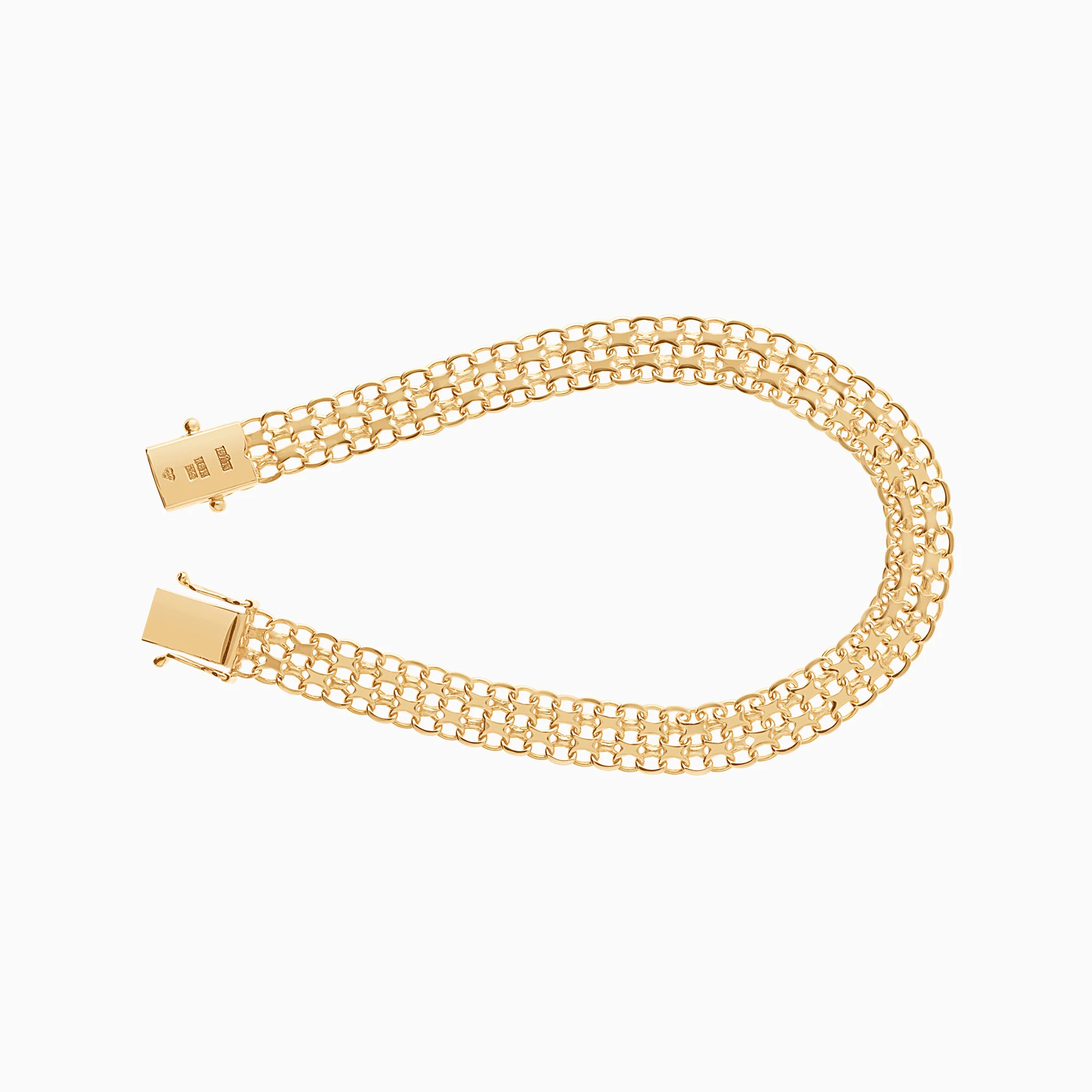 X-link bracelet 11.25g 18K gold - Image 2