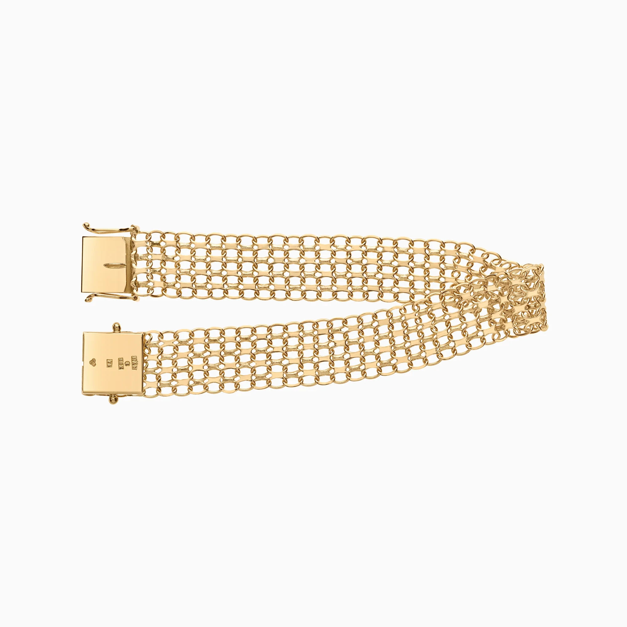 X-link bracelet 13.53g 18K gold - Image 2