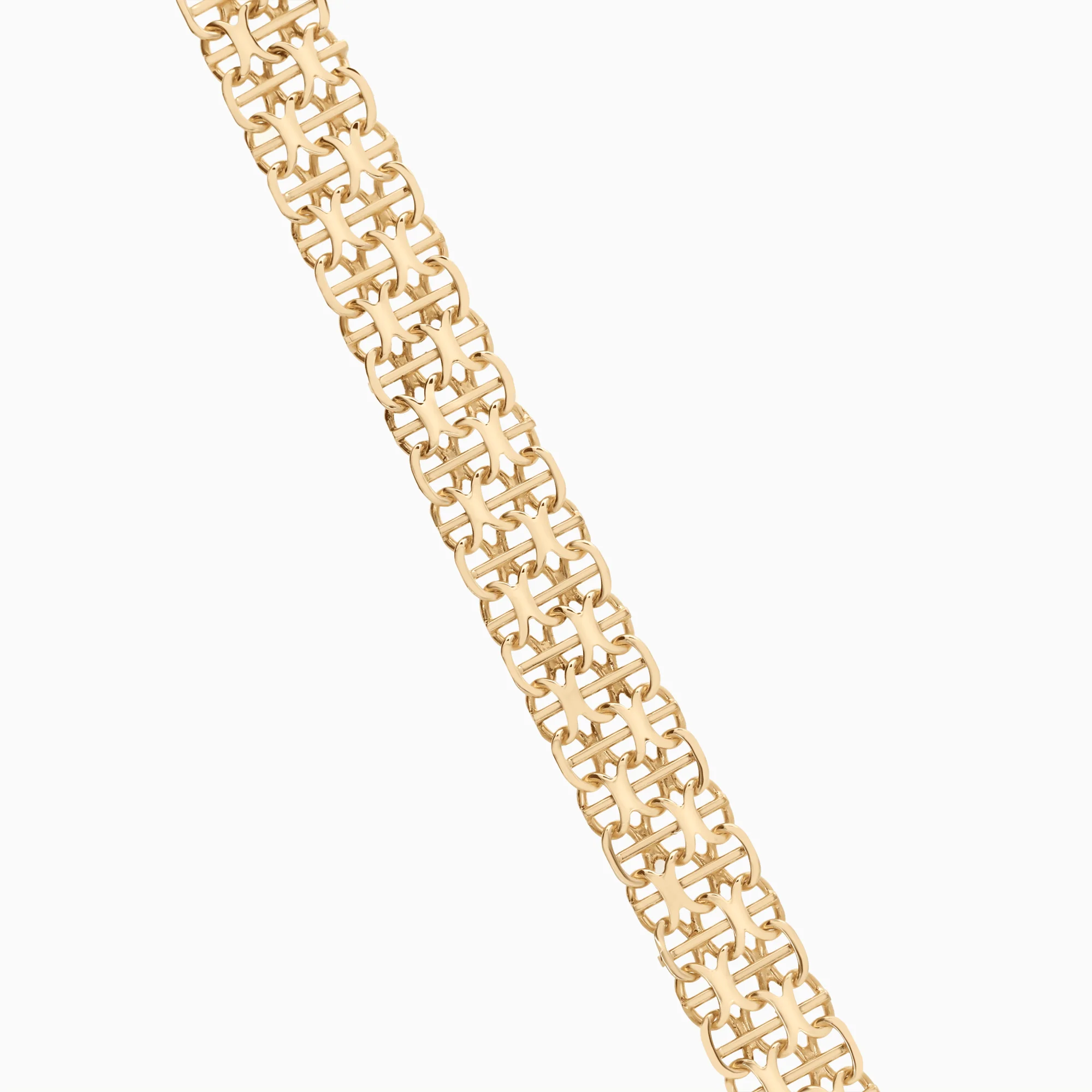X-link bracelet 14.98g 18K gold