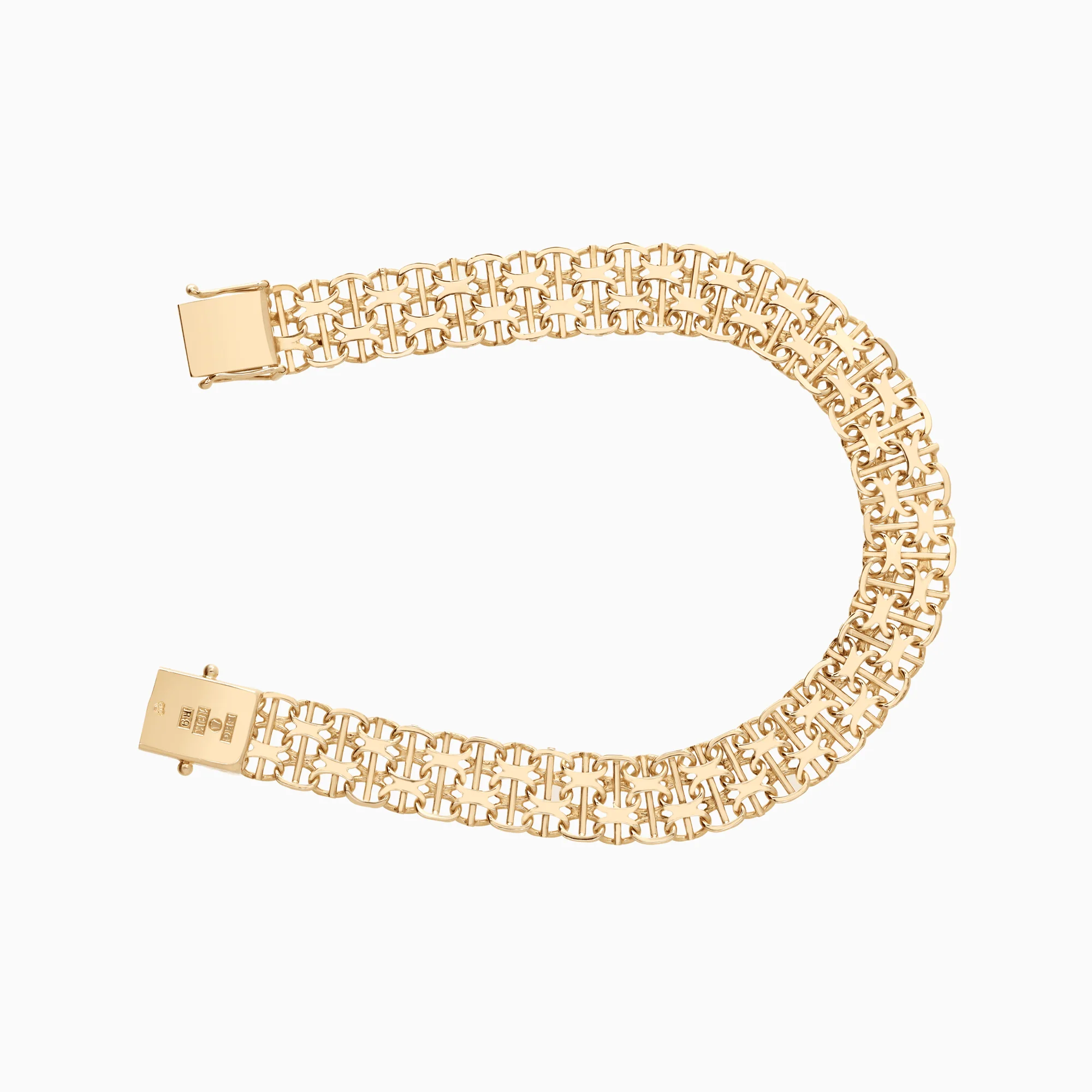 X-link bracelet 14.98g 18K gold - Image 2