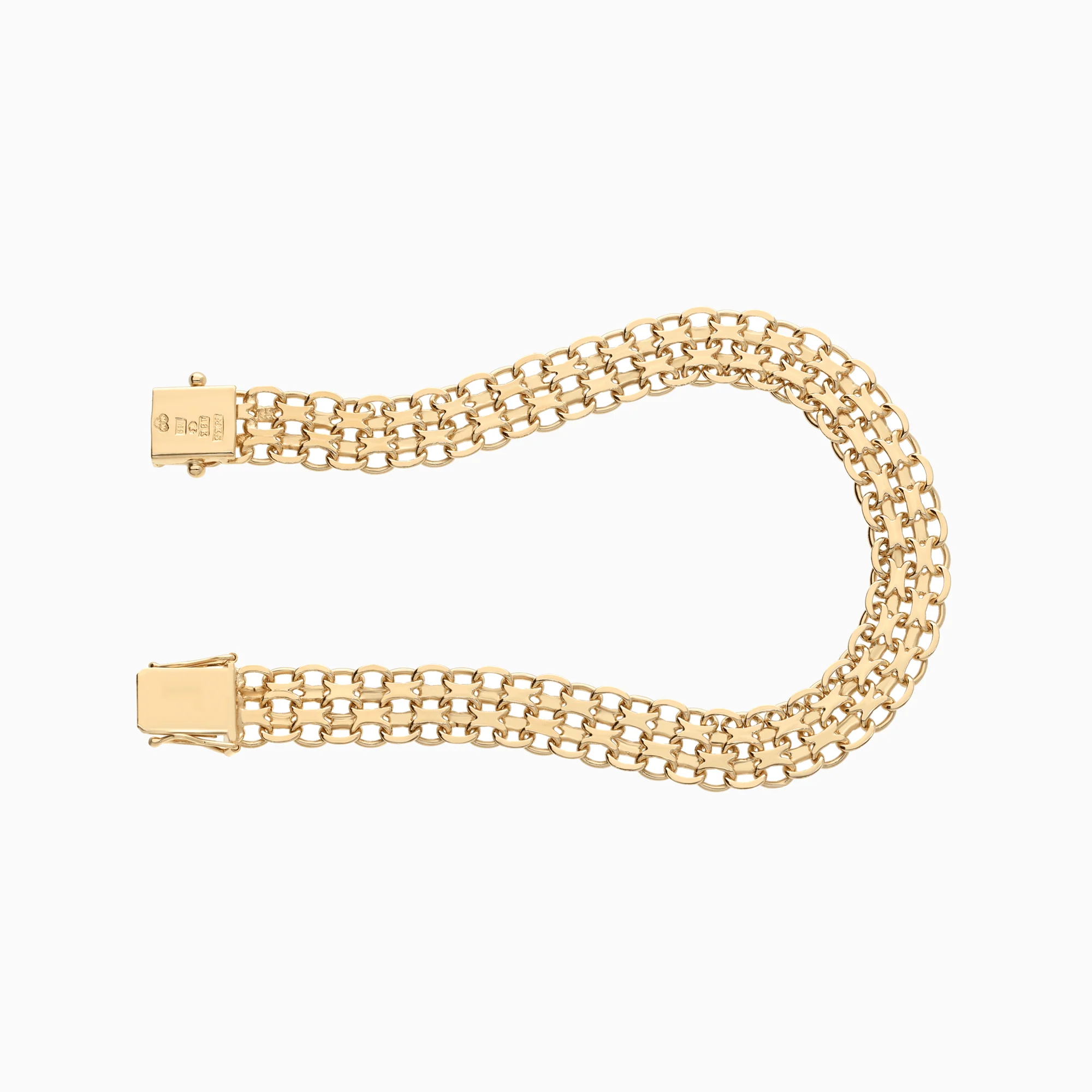 X-link bracelet 15.62g 18K gold - Image 2