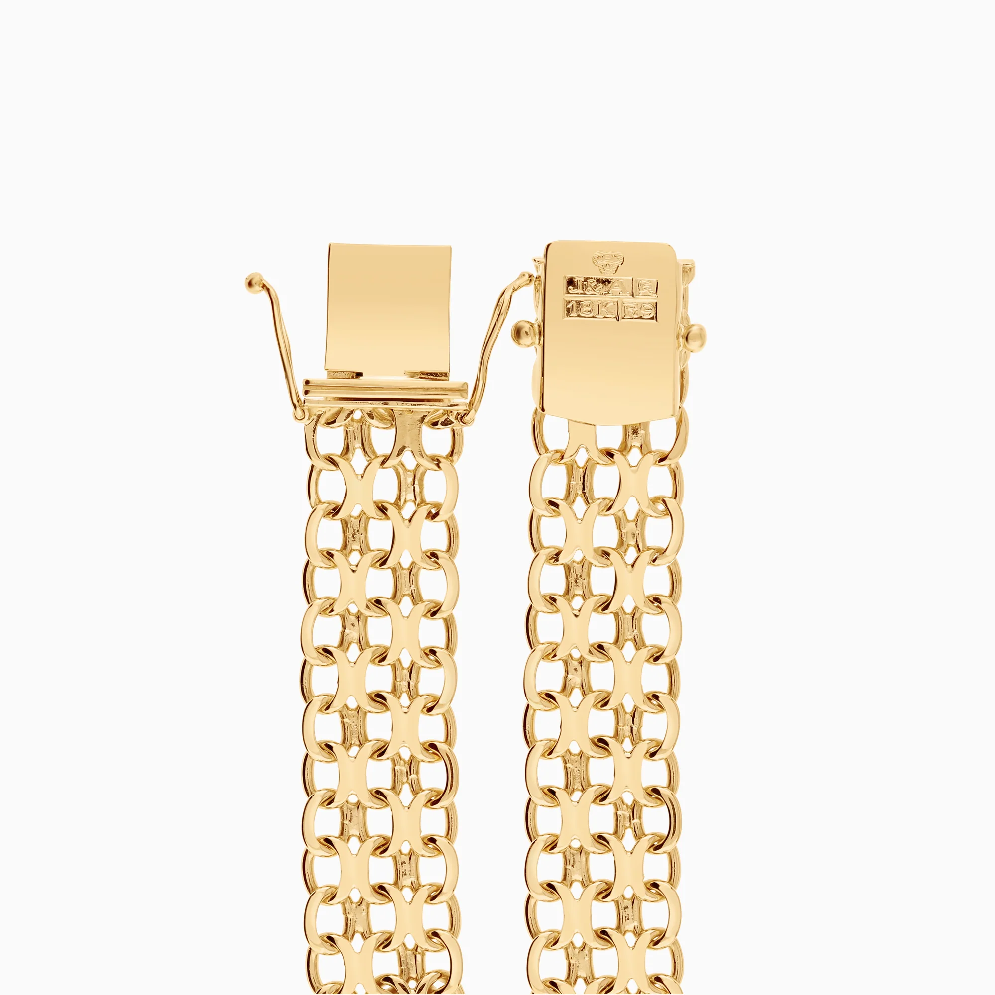 X-link Bracelet 16.61g 18K Gold - Image 2