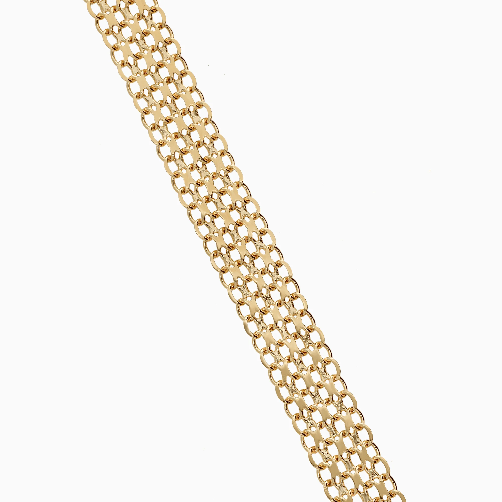 X-link bracelet 16.0g 18K gold