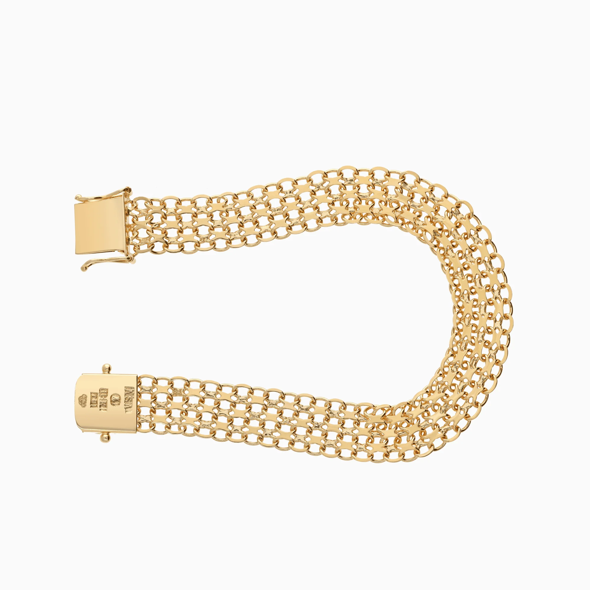 X-link bracelet 16.0g 18K gold - Image 2