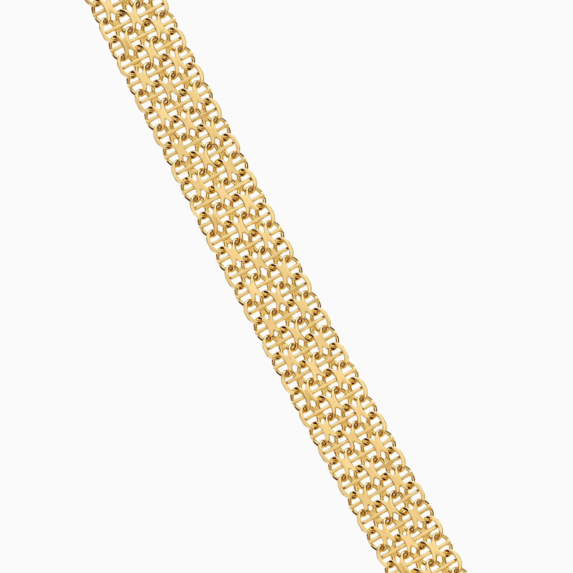 X-link bracelet 16.90g 18K gold
