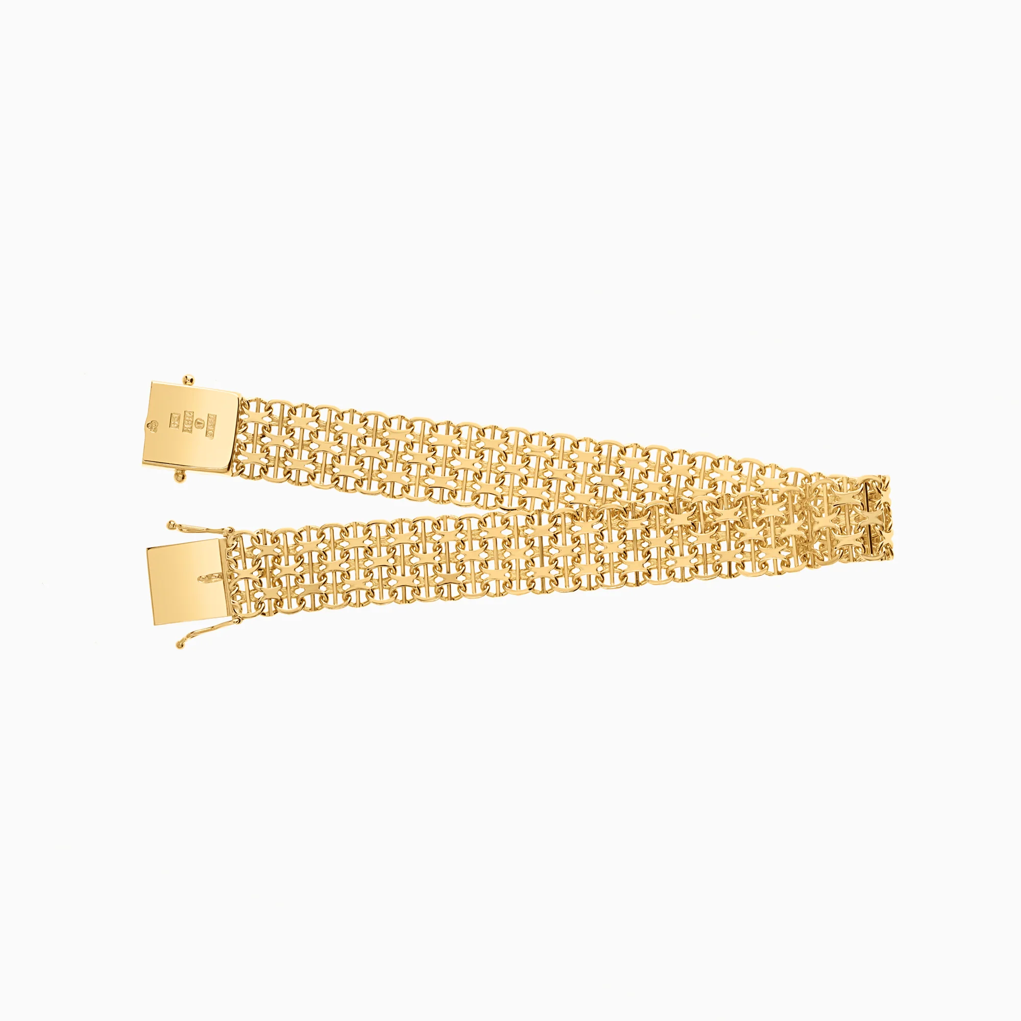 X-link bracelet 16.90g 18K gold - Image 2