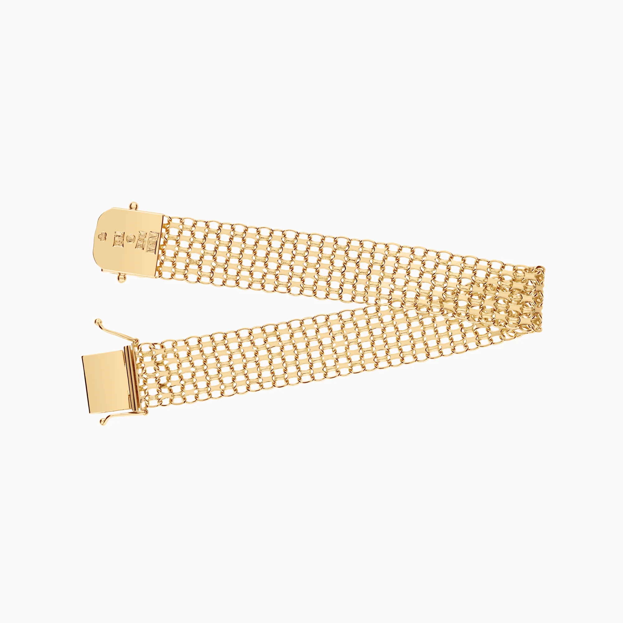 X-link bracelet 17.63g 18K gold - Image 2