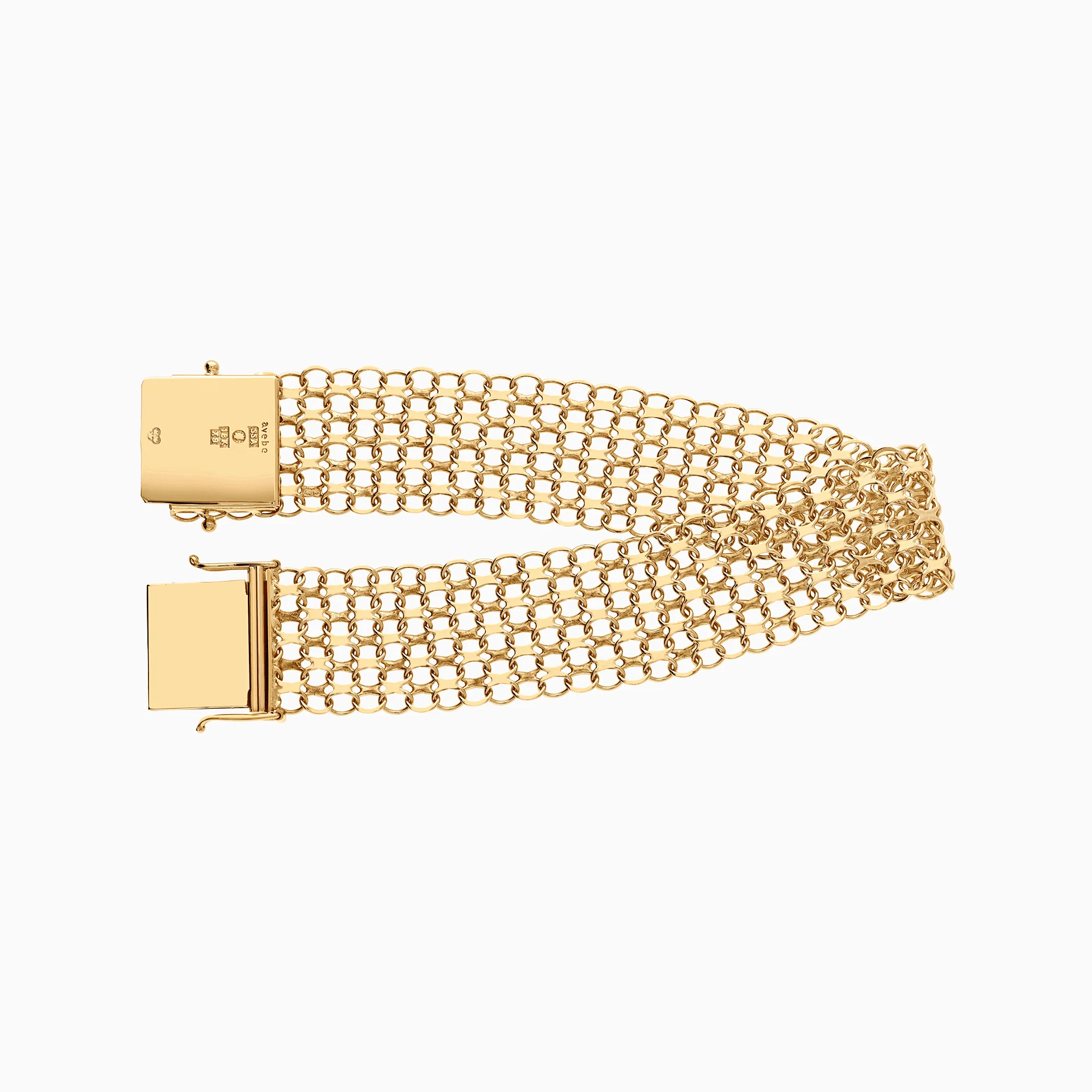 X-link bracelet 19.71g 18K gold - Image 2
