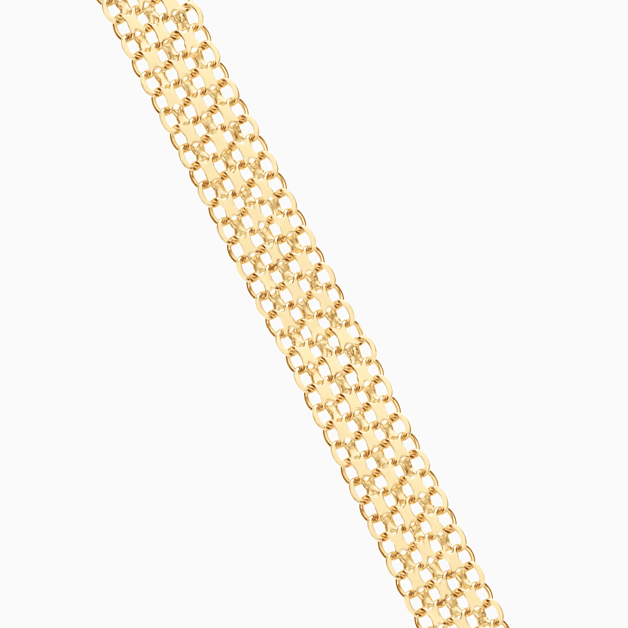 X-link bracelet 21.40g 18K gold