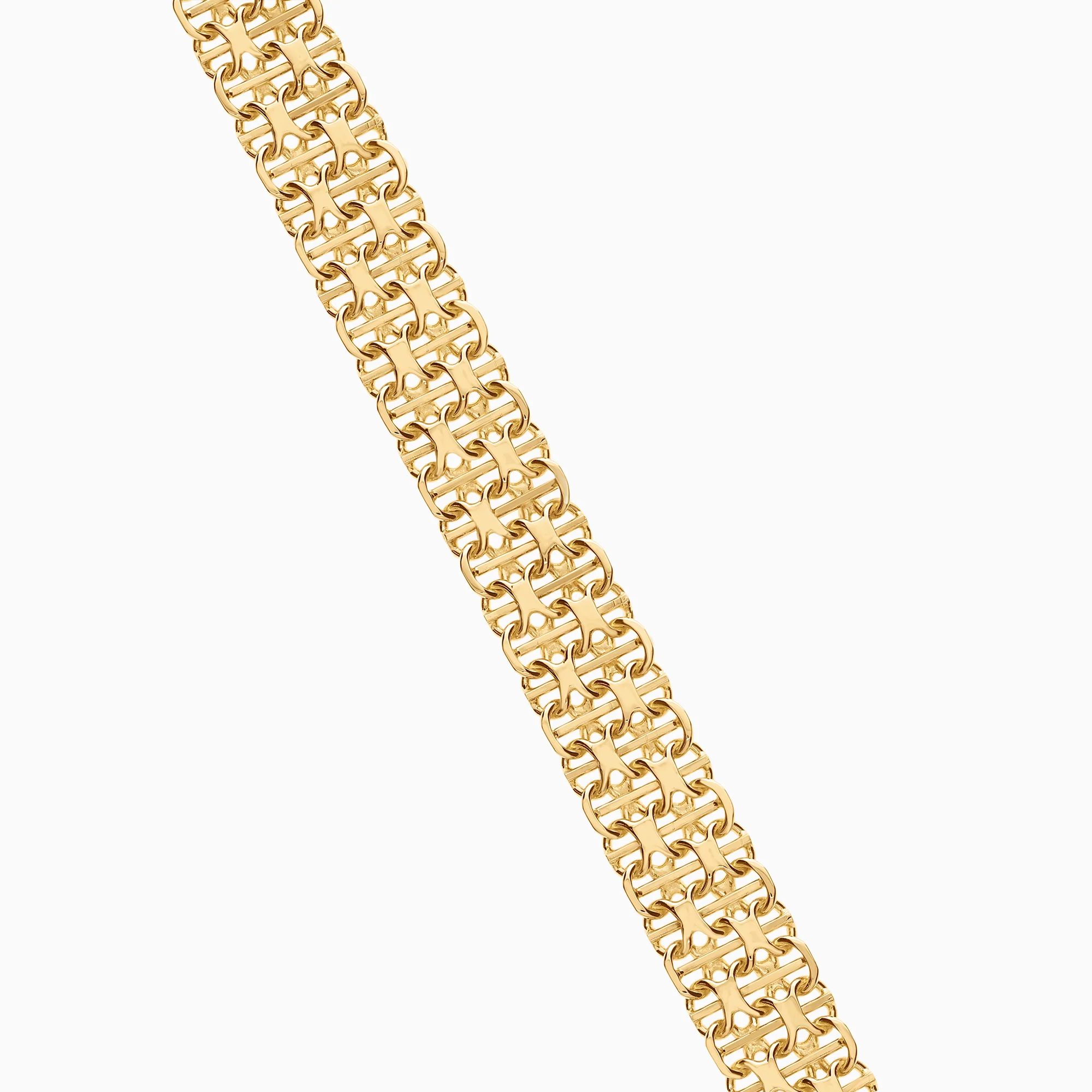 X-link bracelet 22.79g 18K gold