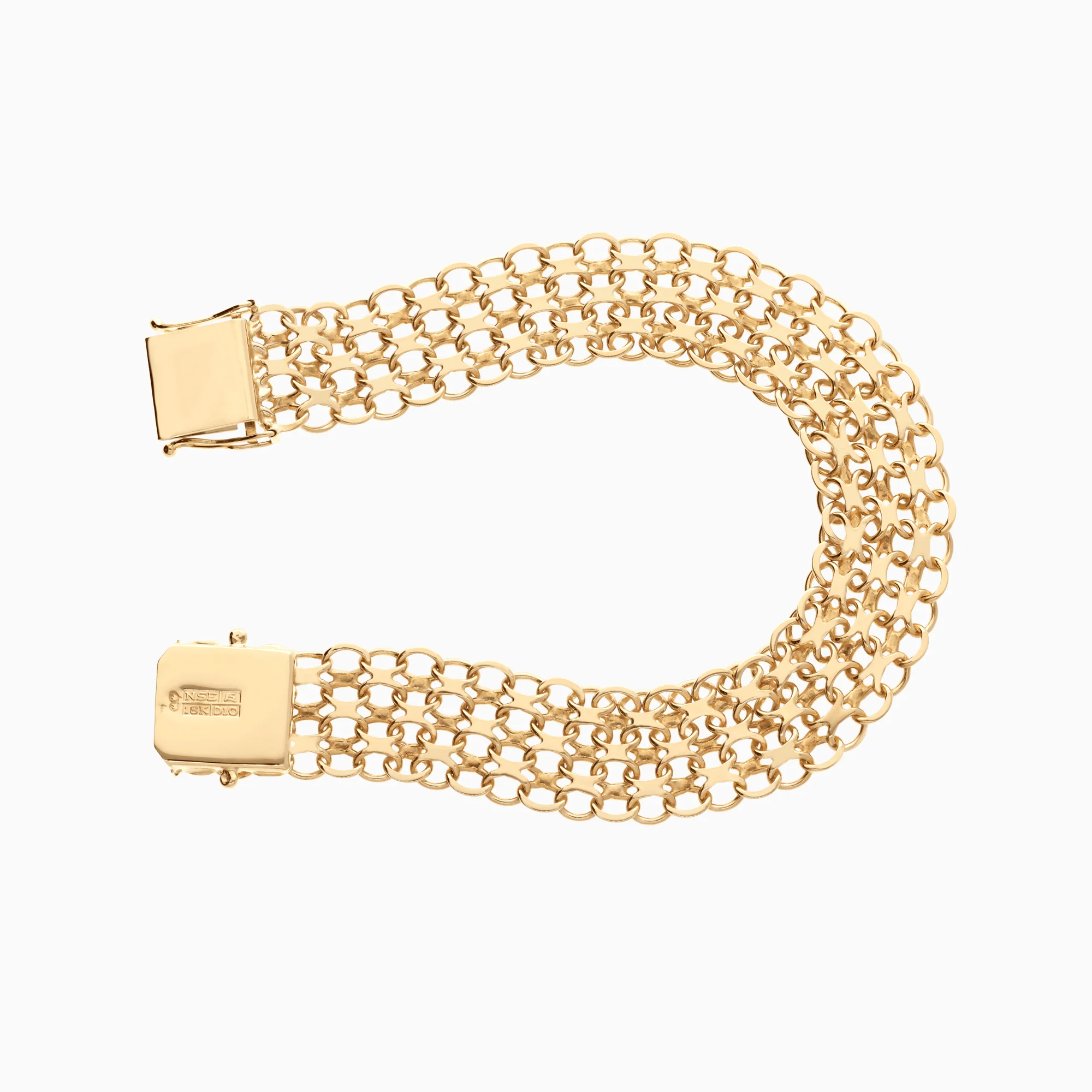 X-Link Bracelet 24.48g 18K Gold - Image 2