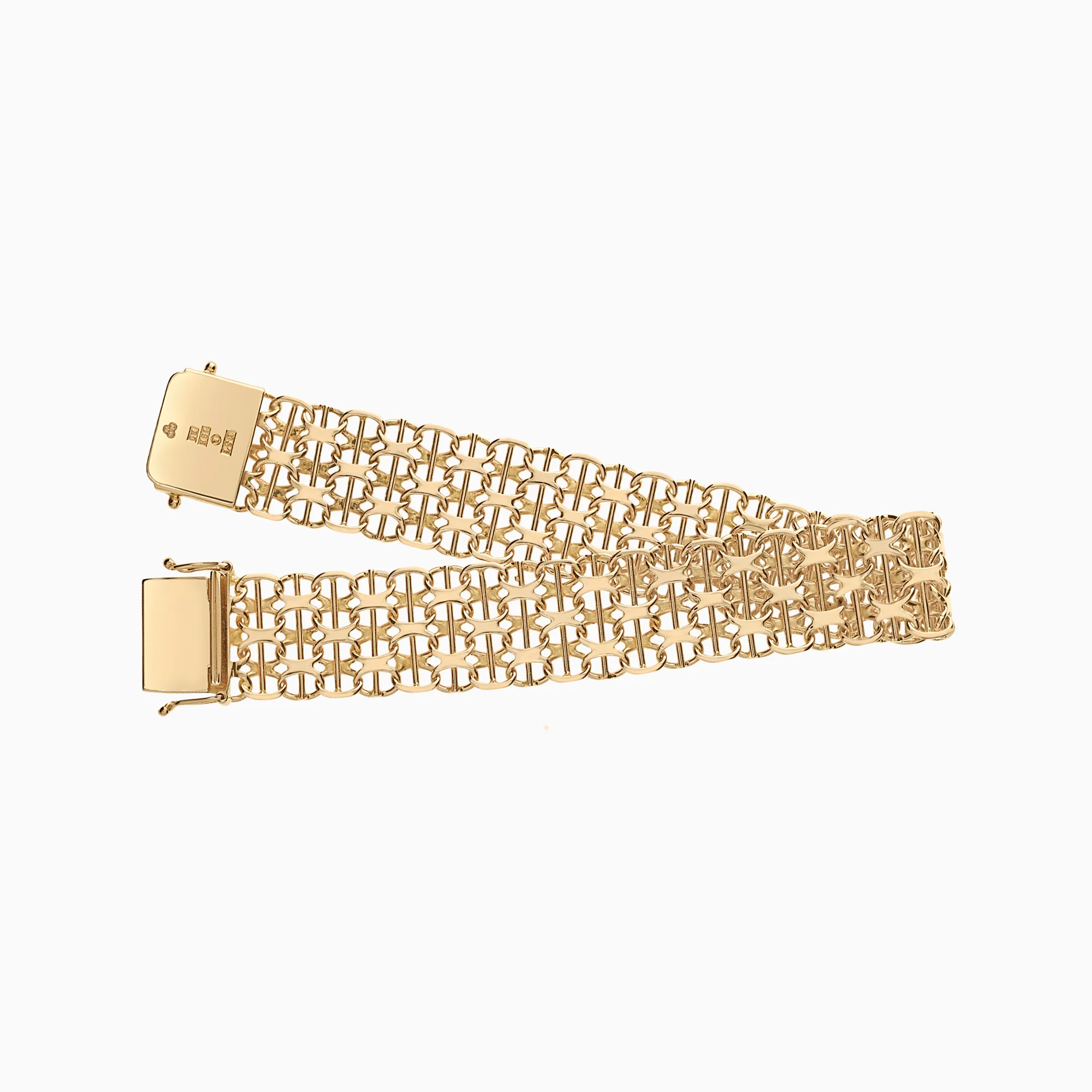 X-link bracelet 29.41g 18K gold - Image 2