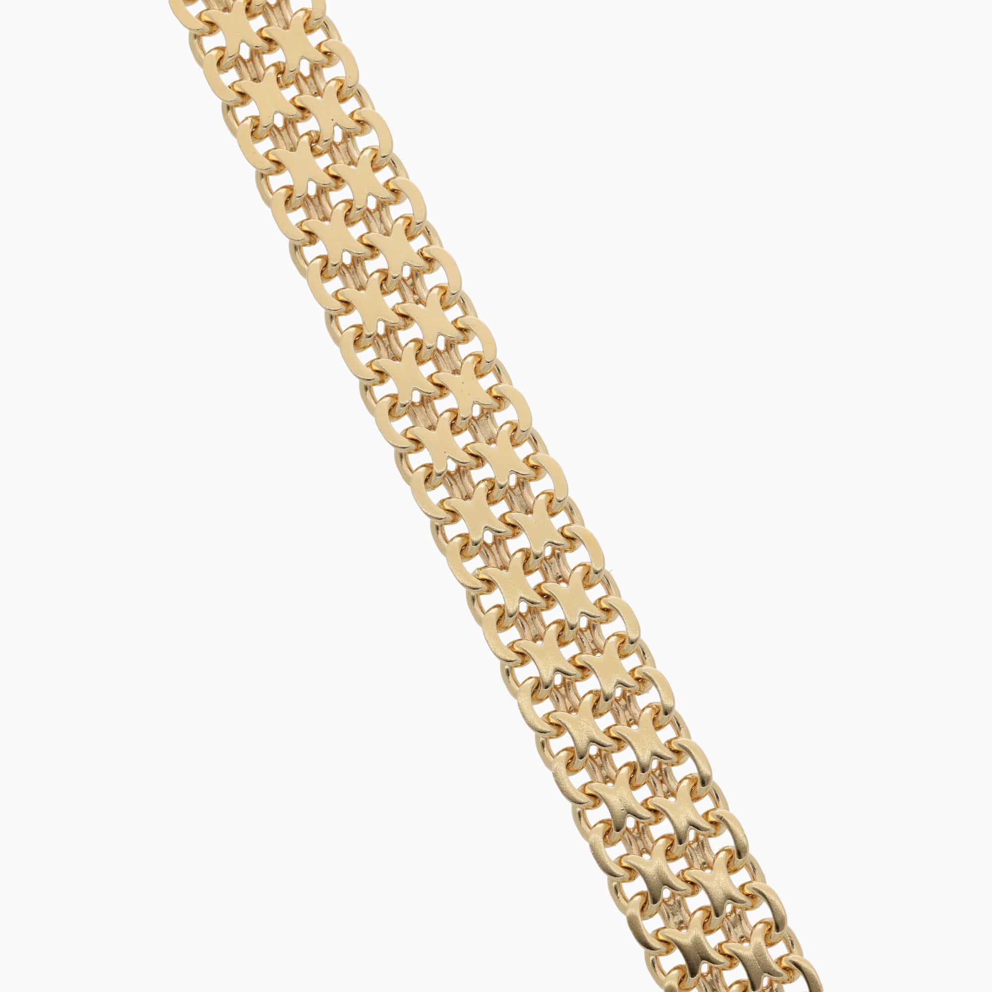 X-Link Bracelet 29.90g 18K Gold
