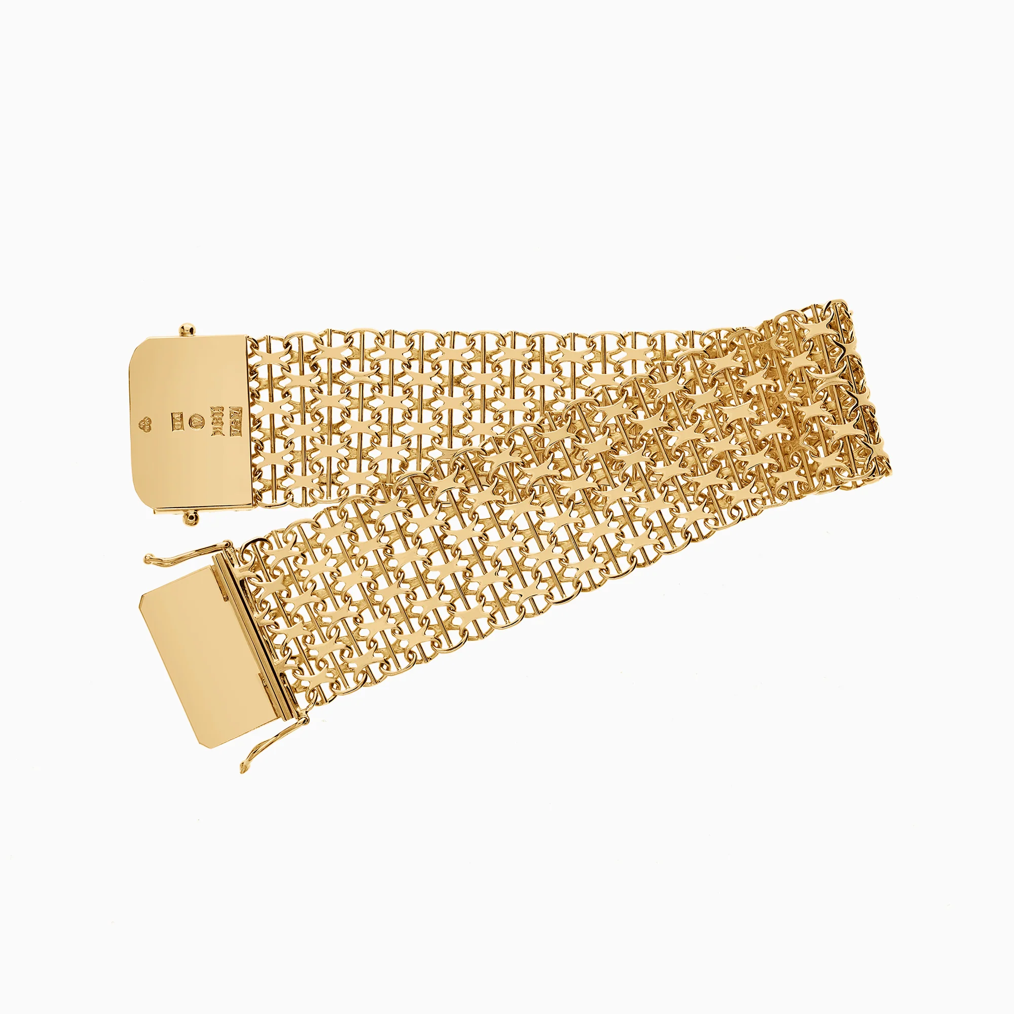 X-link bracelet 32.22g 18K gold - Image 2