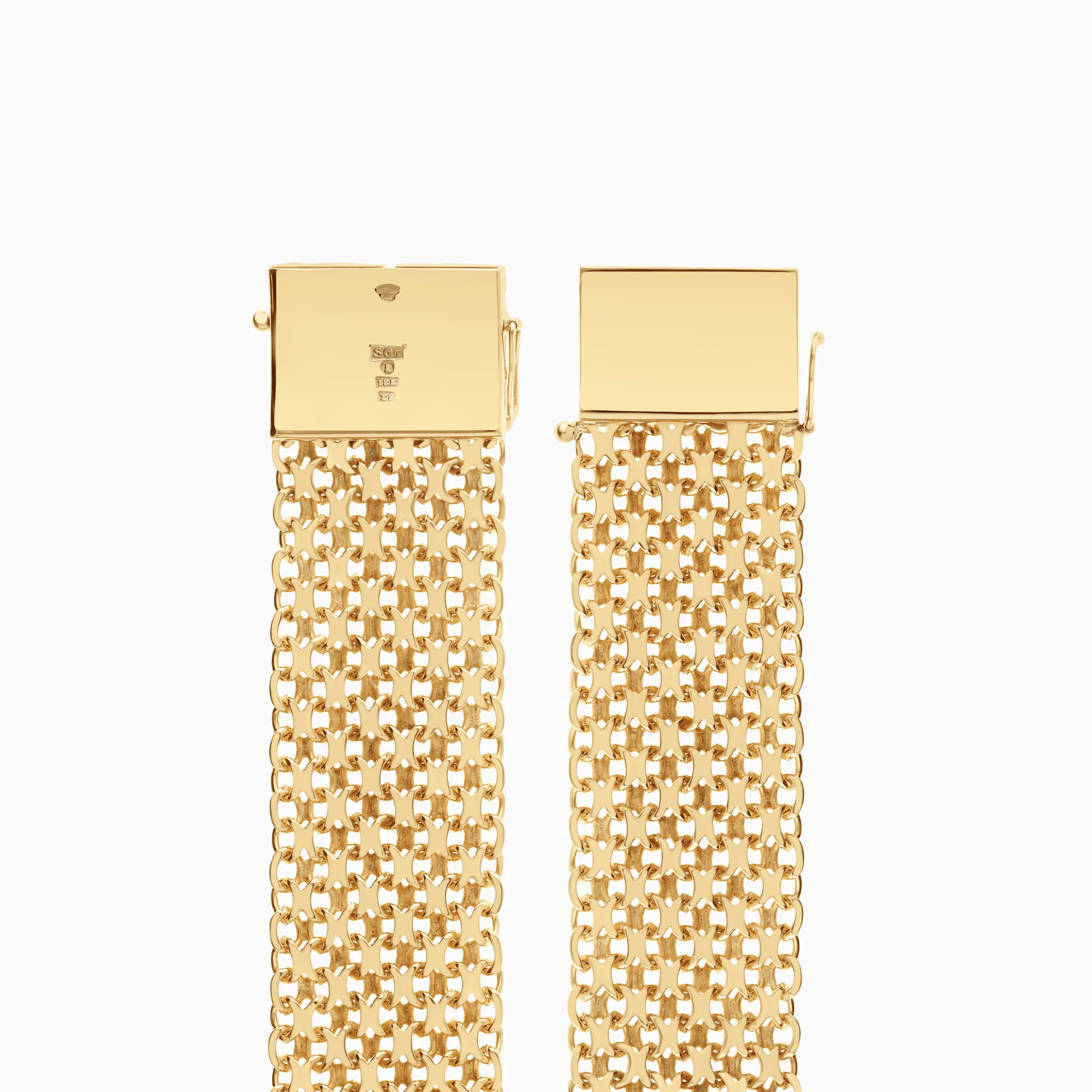 X-link bracelet 32.72g 18K gold - Image 2