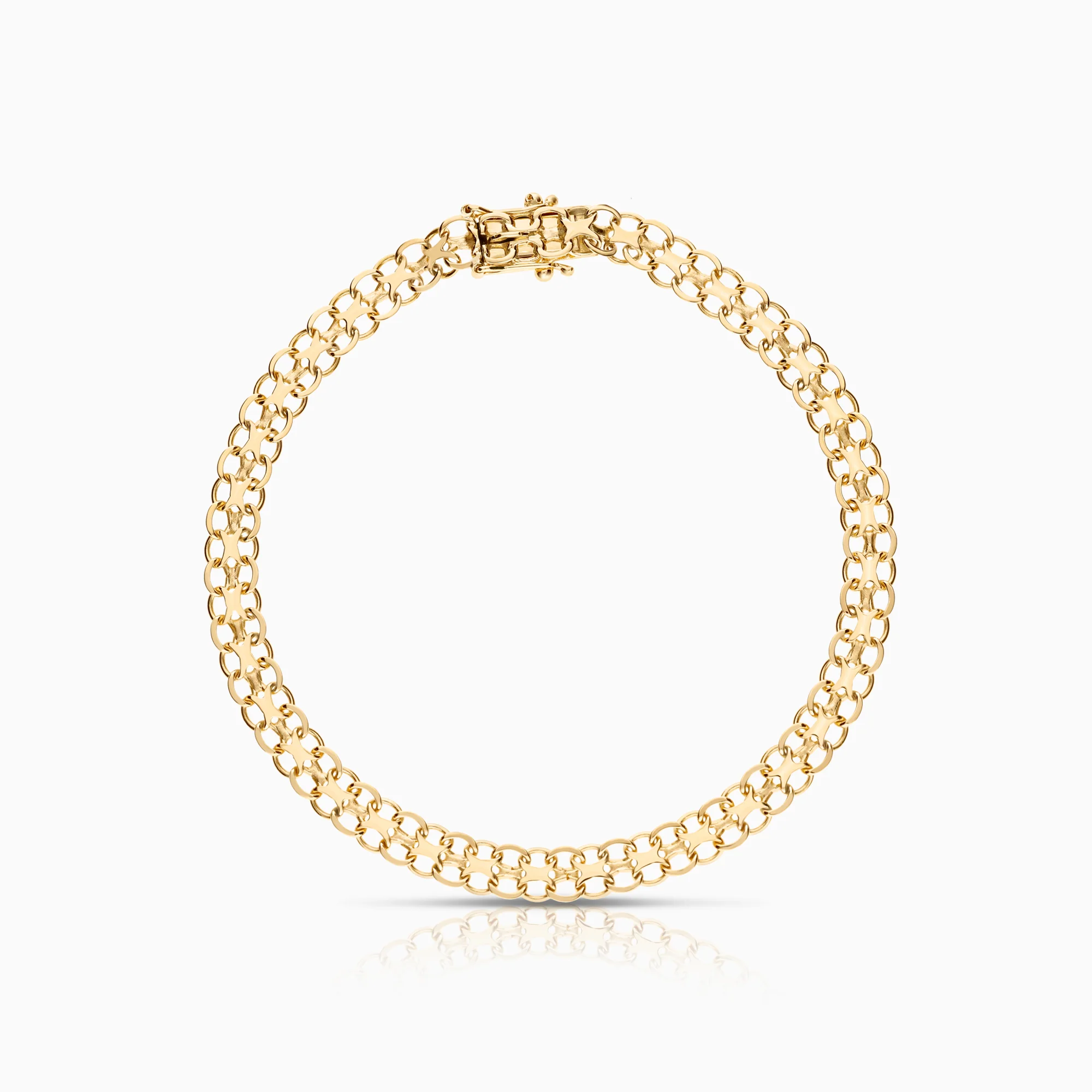 X-link bracelet 5.96g 18K gold