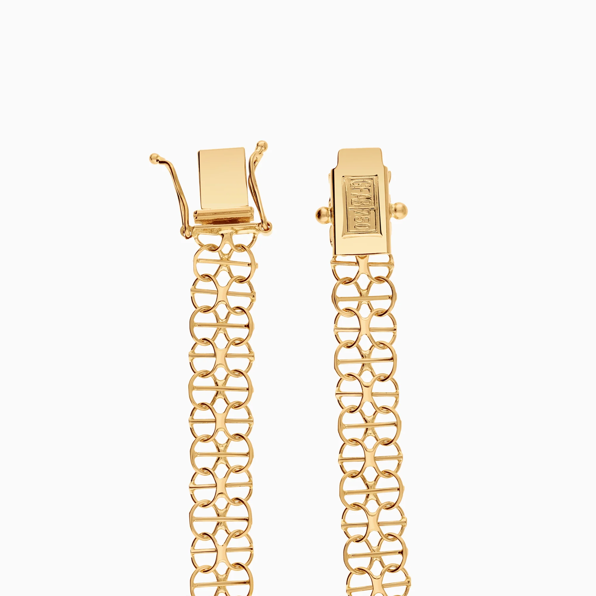 X-link bracelet 6.09g 18K gold - Image 2