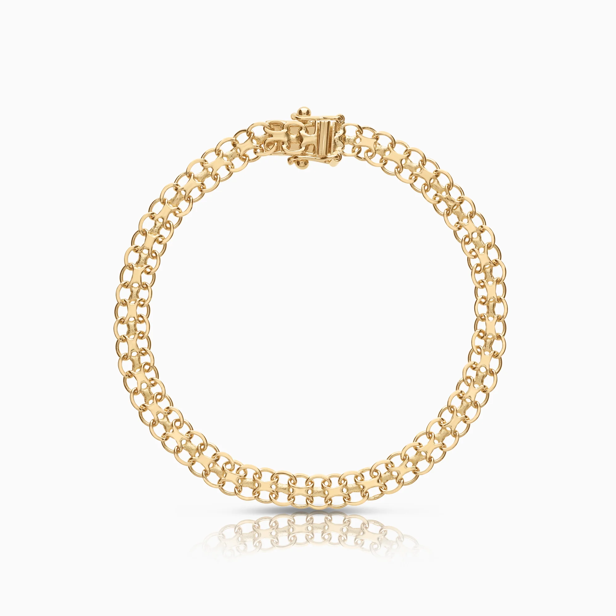X-link bracelet 6.16g 18K gold