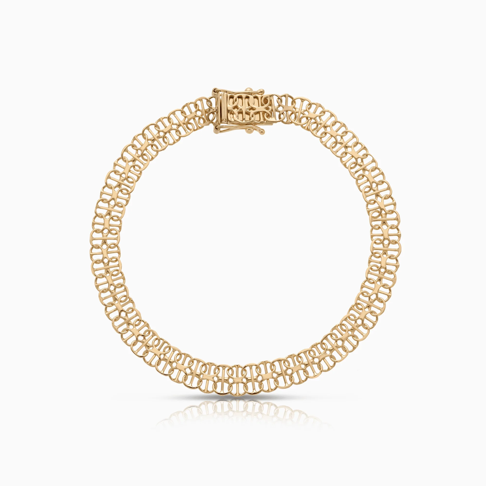 X-link bracelet 6.79g 18K gold