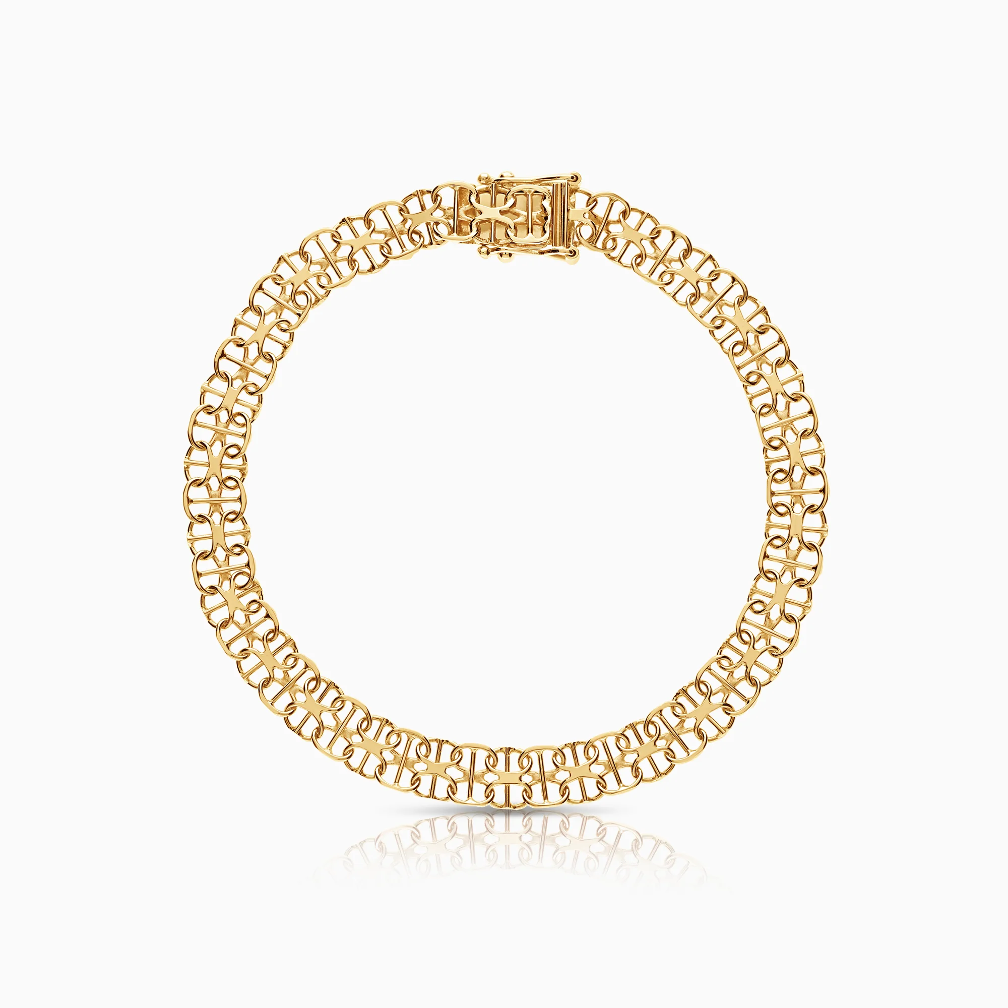 X-link bracelet 7.09g 18K gold
