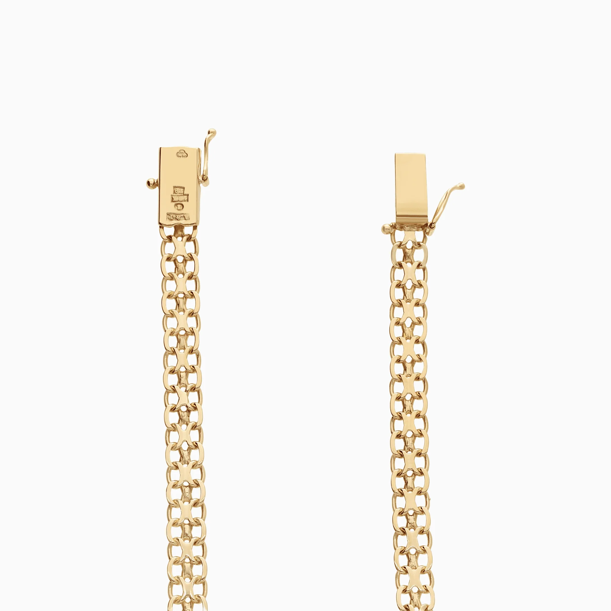 X-link bracelet 7.40g 18K gold - Image 2