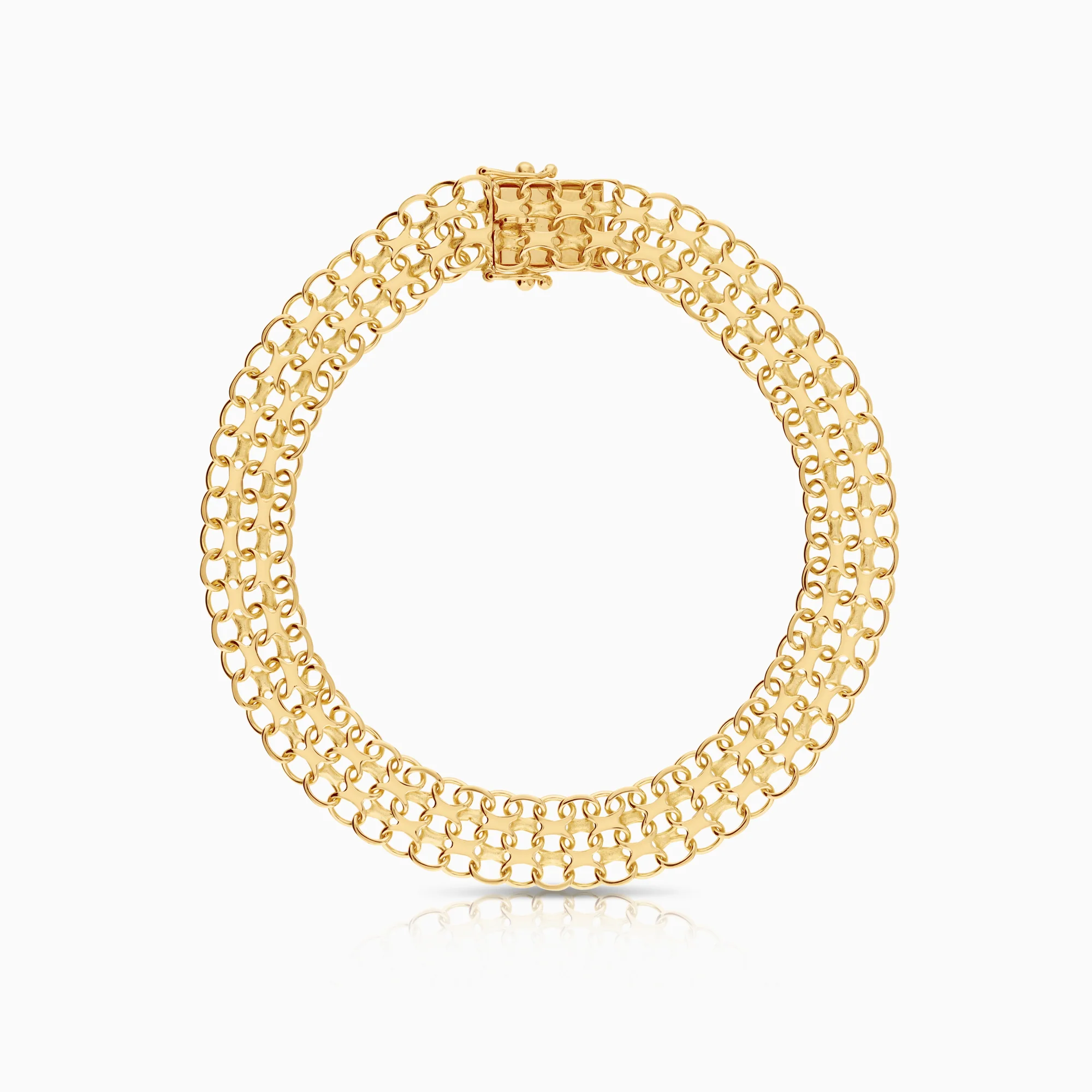 X-link bracelet 8.46g 18K gold