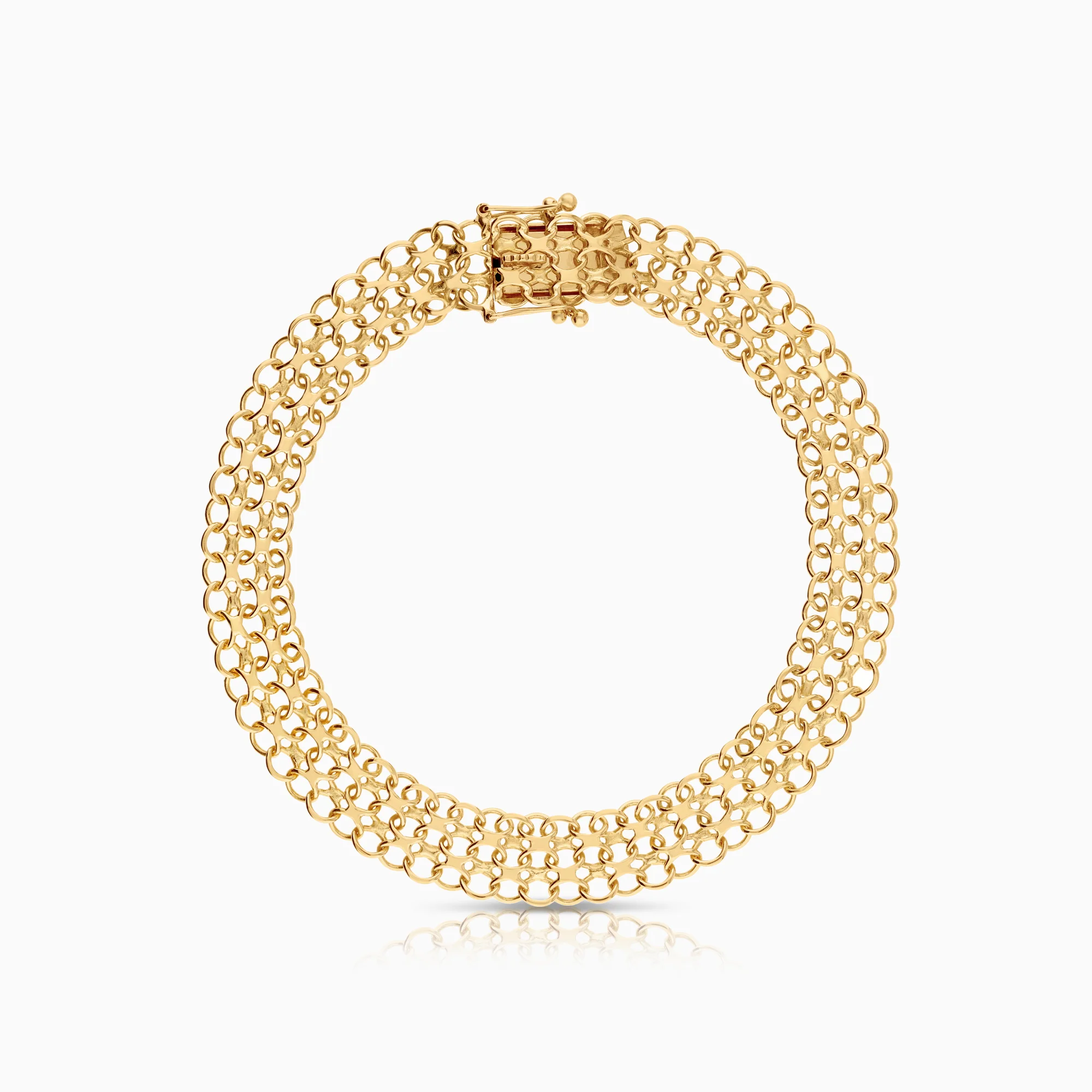 X-link bracelet 9.12g 18K gold