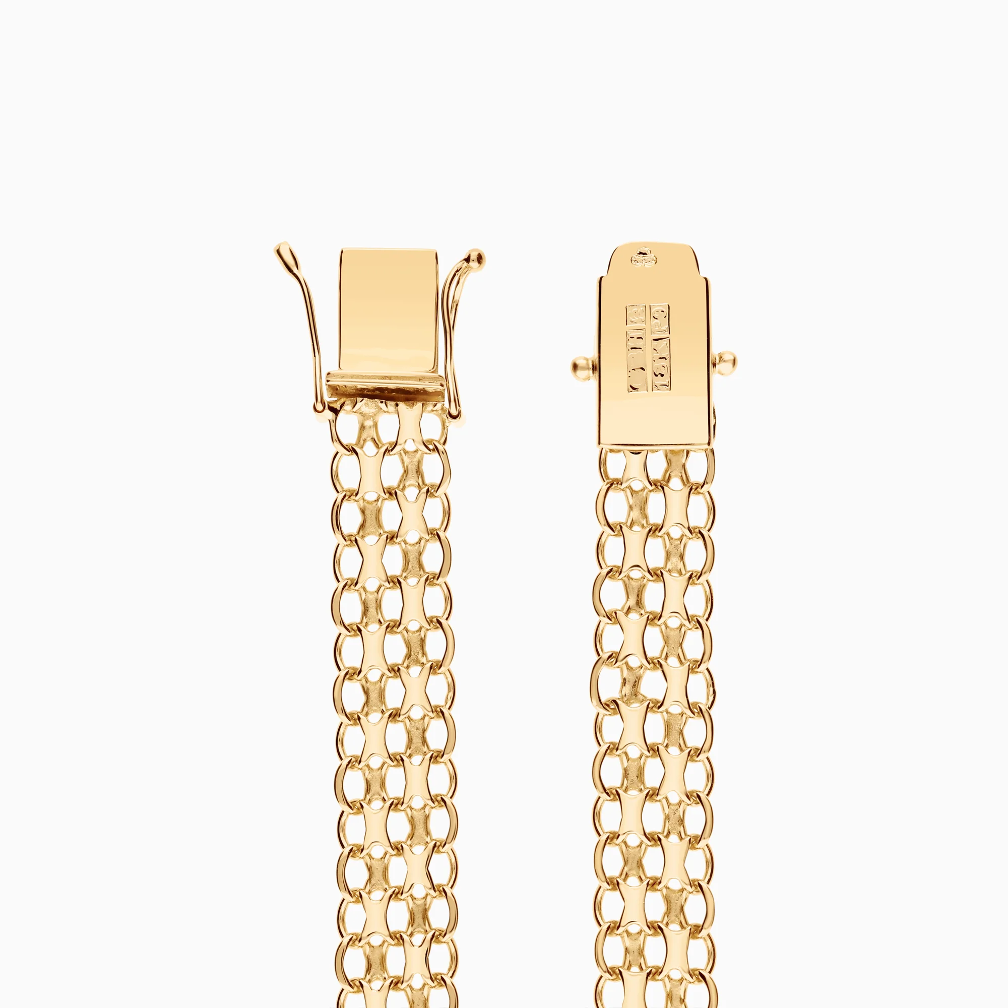 X-link bracelet 9.29g 18K gold - Image 2