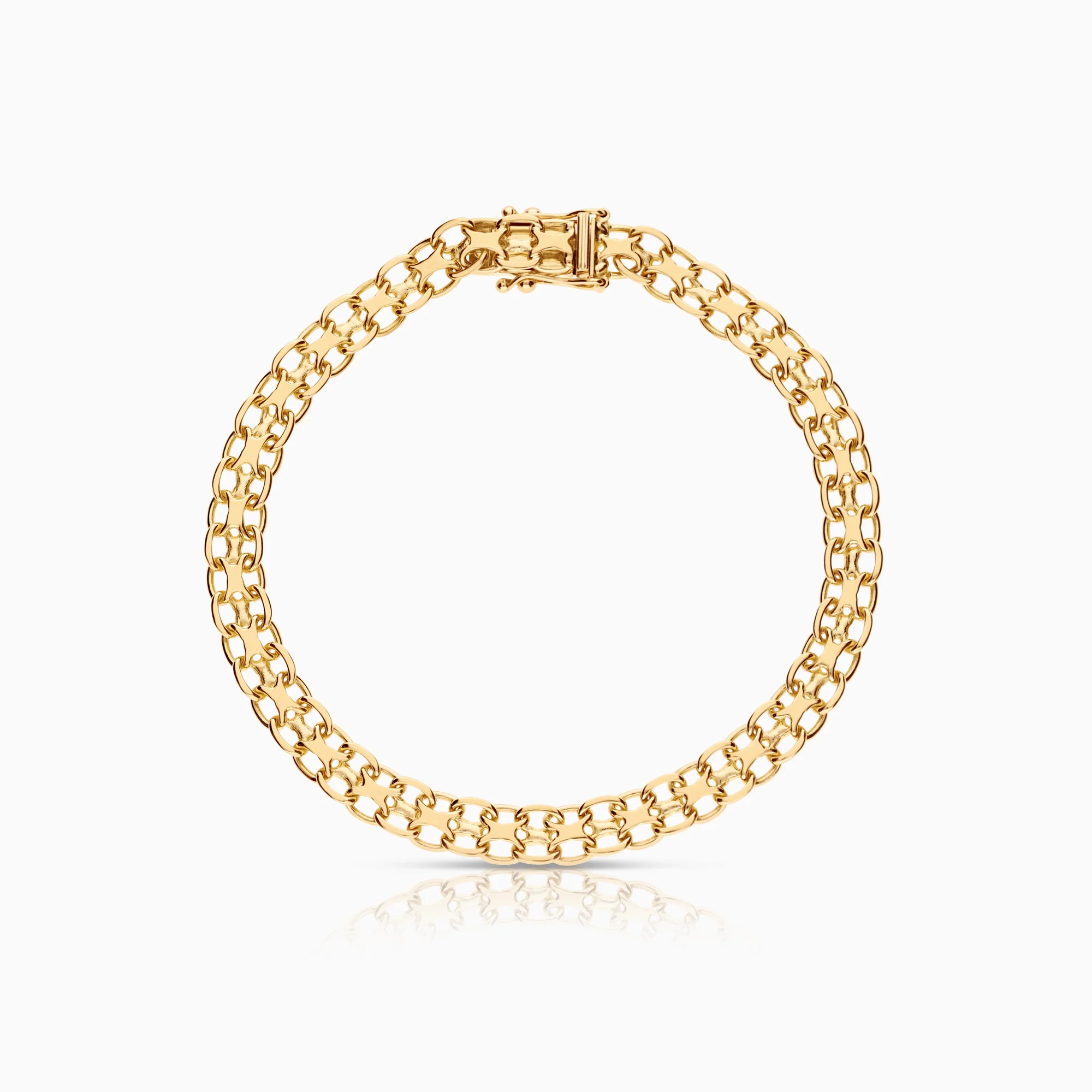 X-link bracelet 9.62g 18K gold