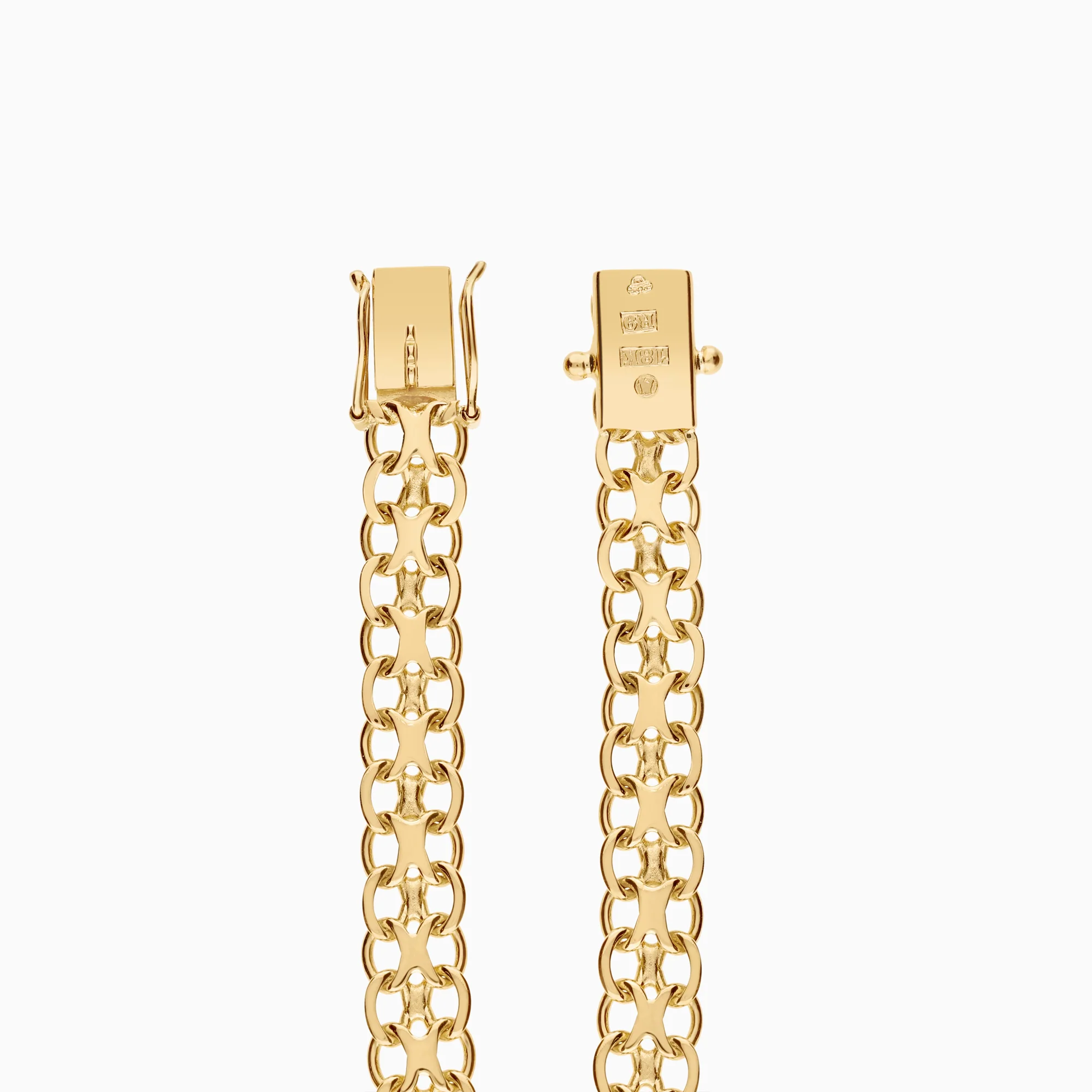 X-link bracelet 9.64g 18K gold - Image 2