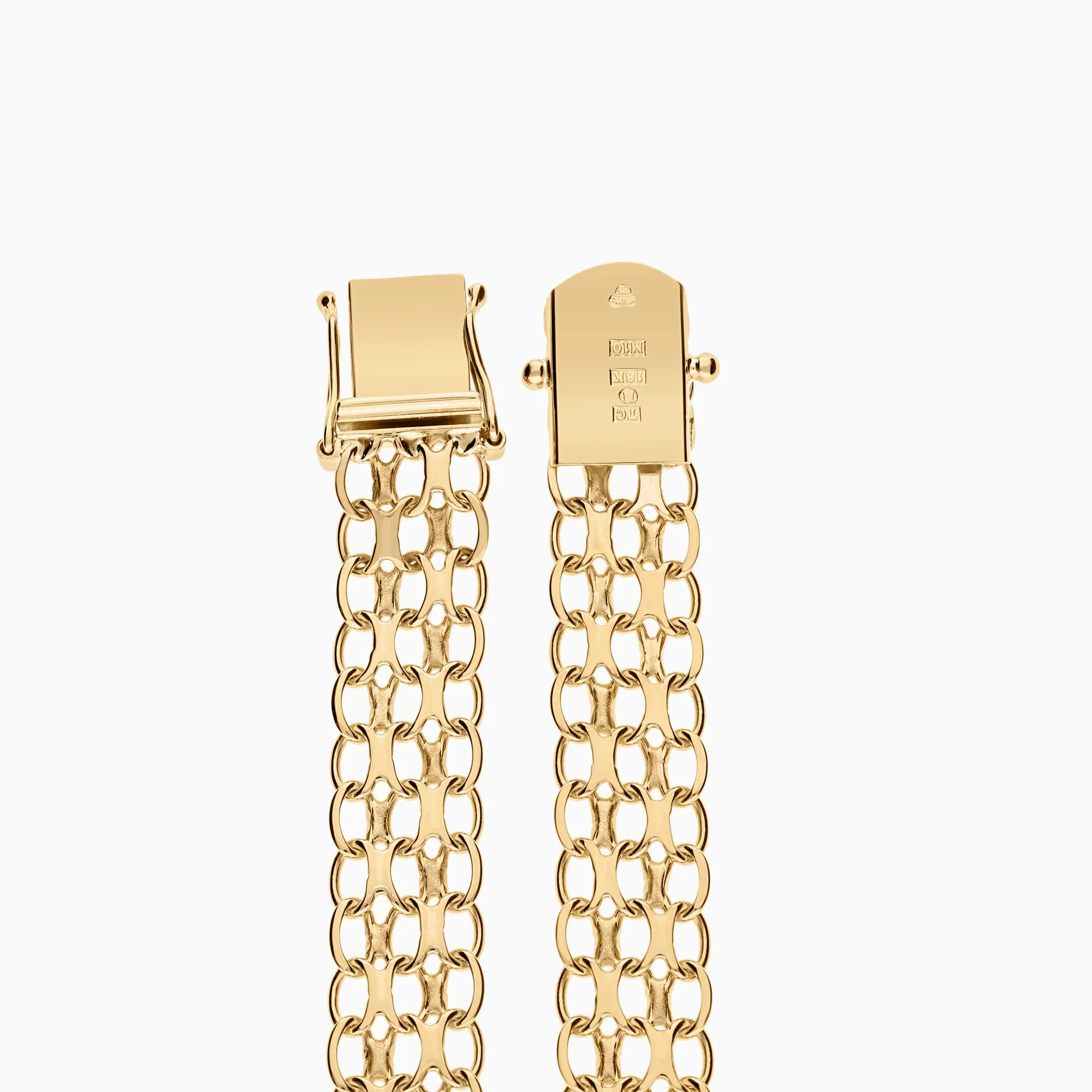 X-link bracelet 9.19g 18K gold - Image 2