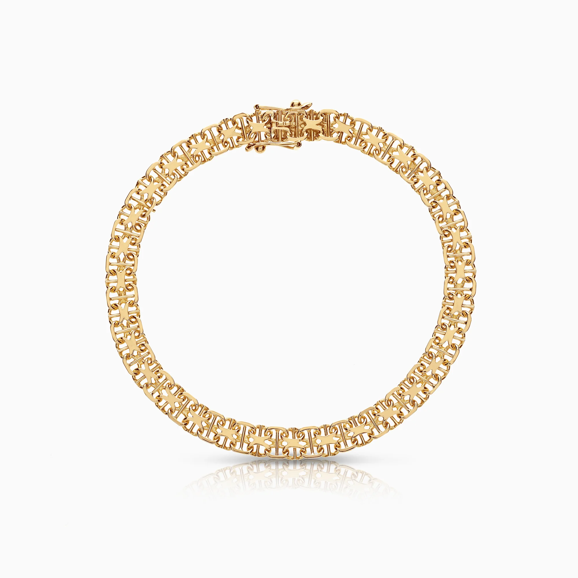 X-link bracelet 9.70g 18K gold