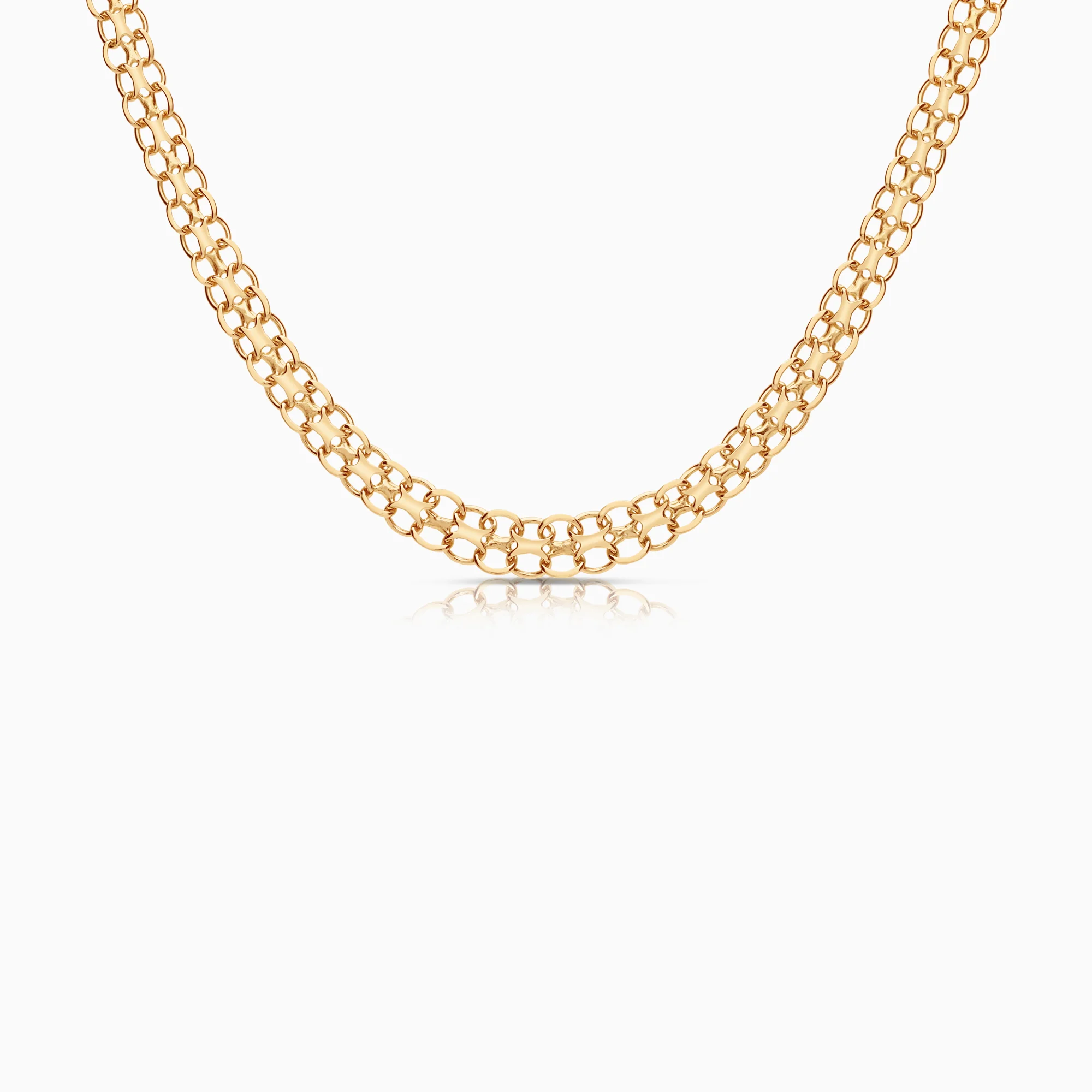 X-link necklace 11.05g 18K gold