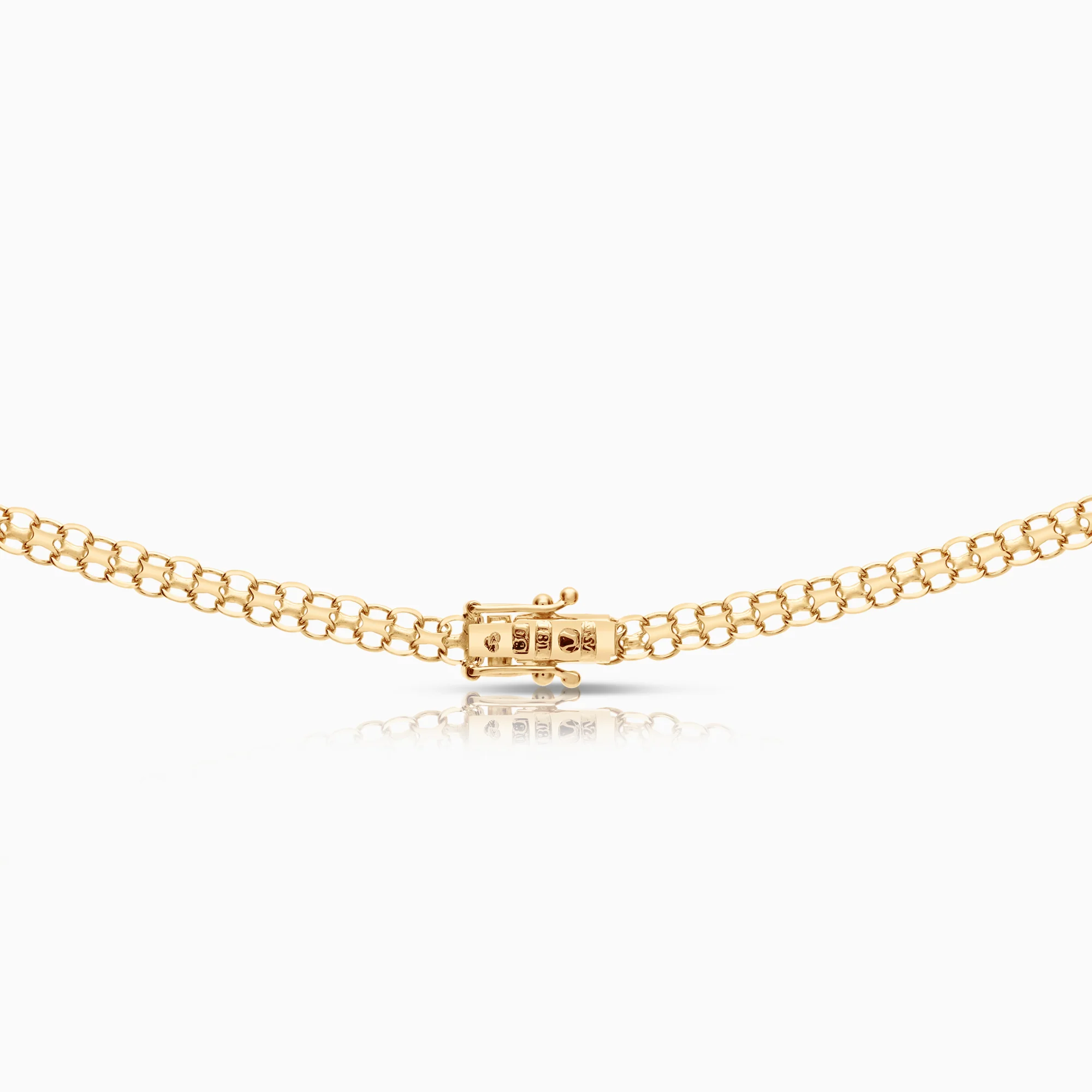 X-link necklace 11.05g 18K gold - Image 2