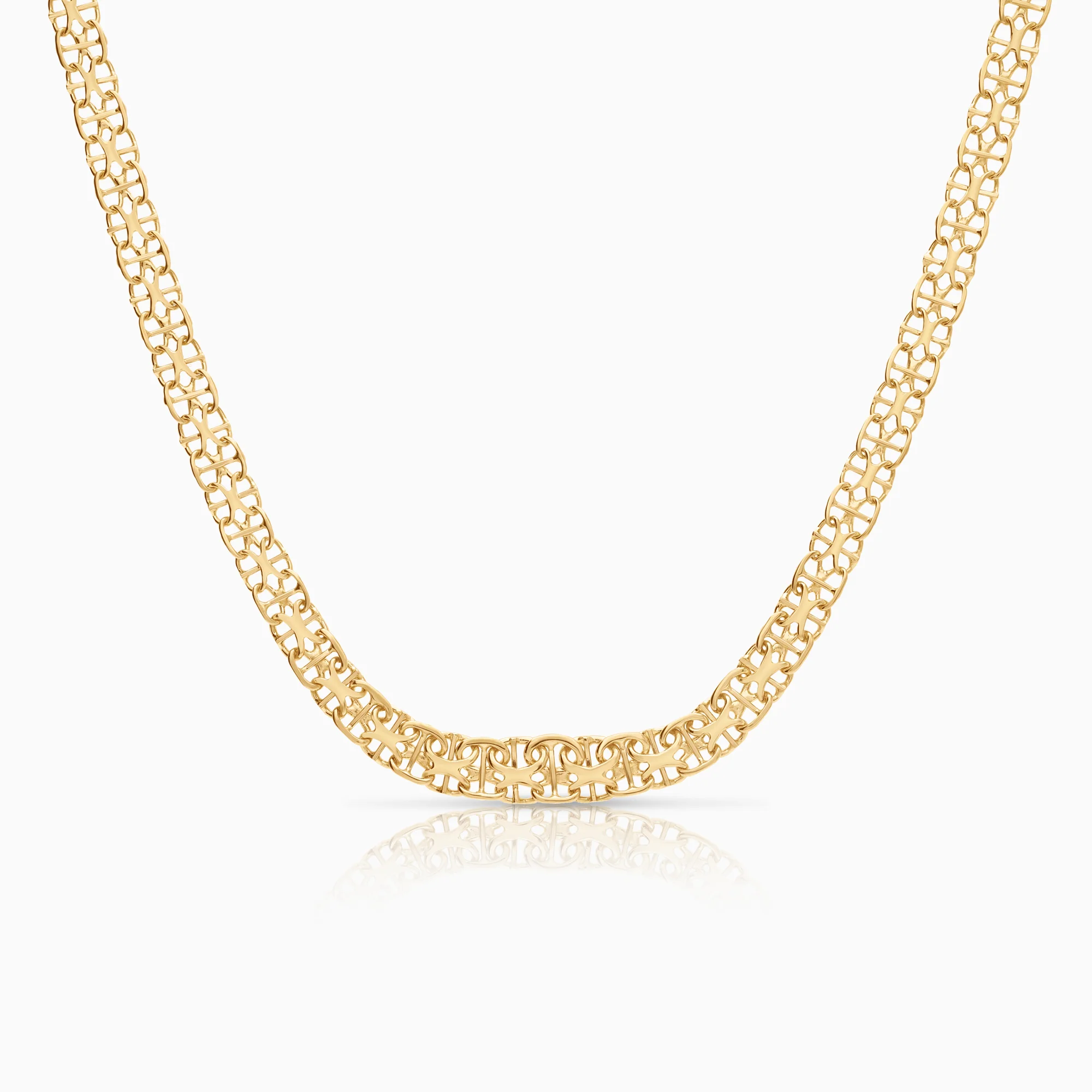 X-Link Necklace 12.18g 18K Gold