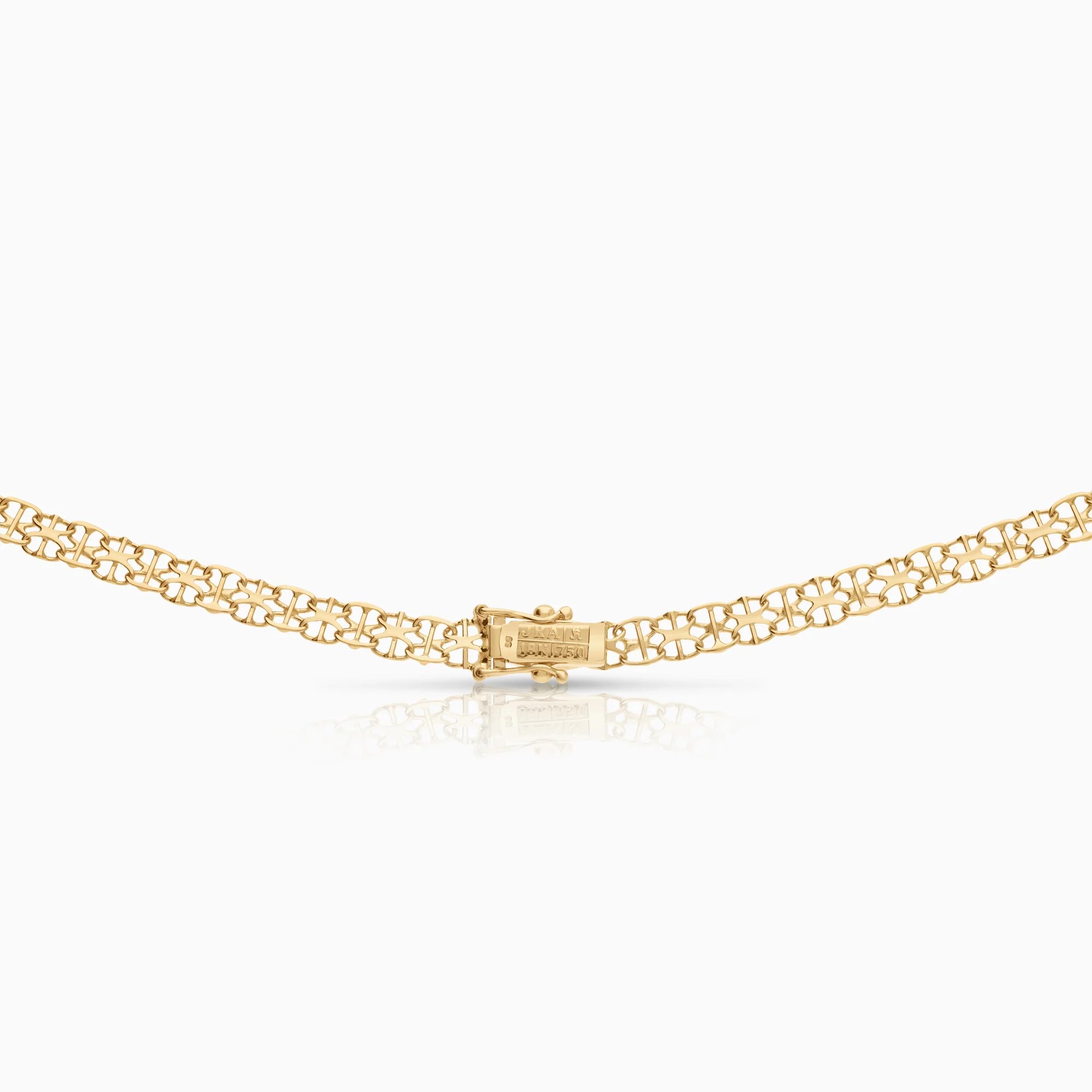 X-Link Necklace 12.18g 18K Gold - Image 2