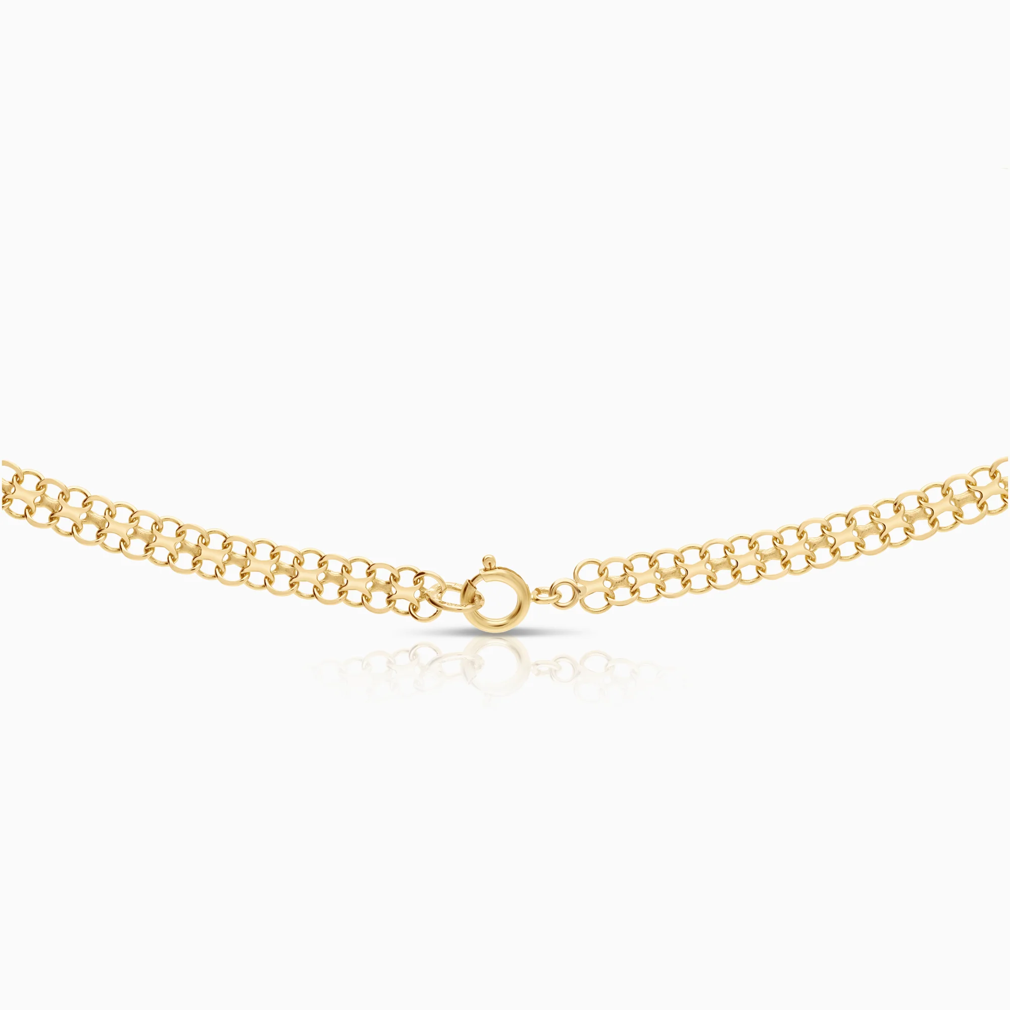 X-link necklace 12.33g 18K gold - Image 2