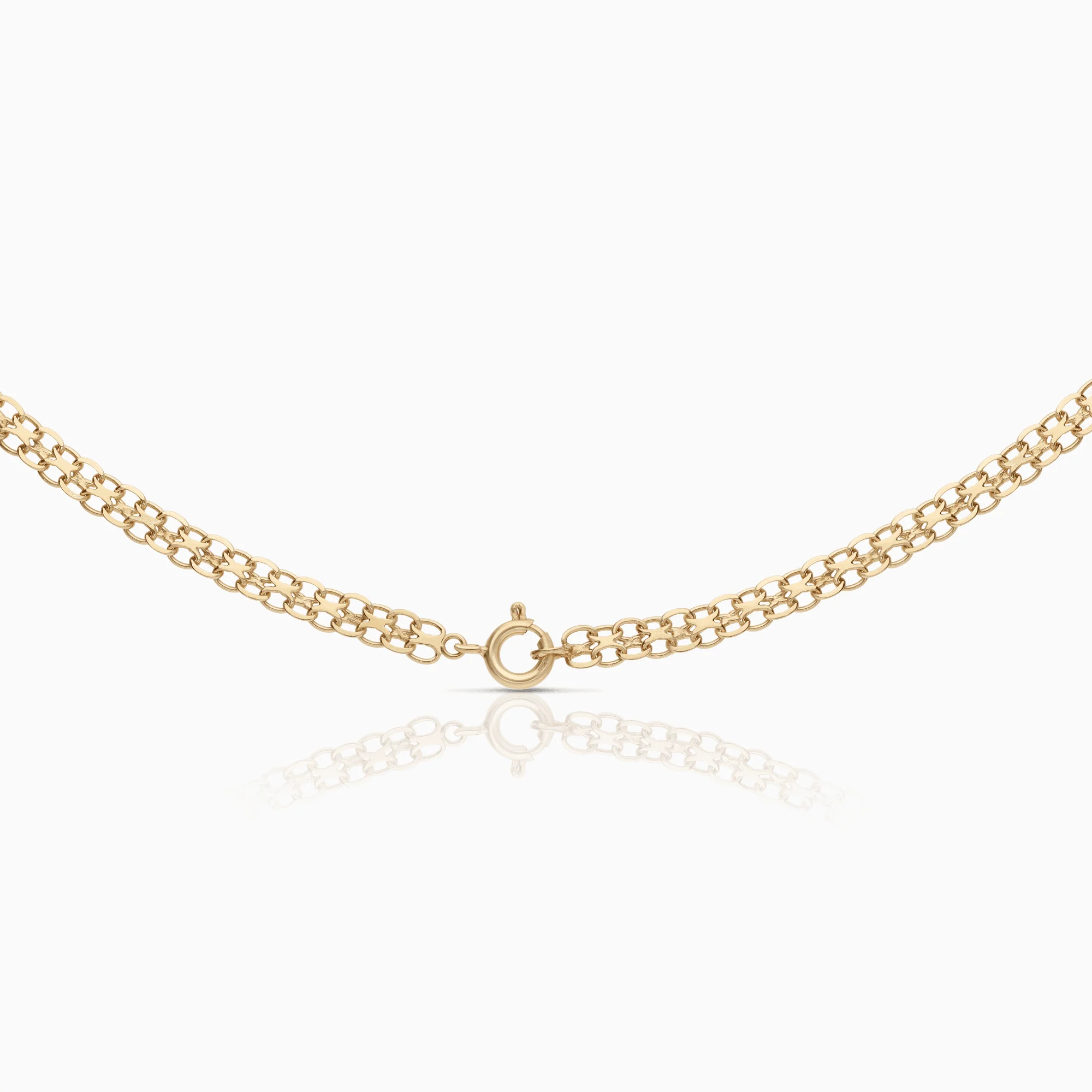 X-link necklace 13.90g 18K gold - Image 2