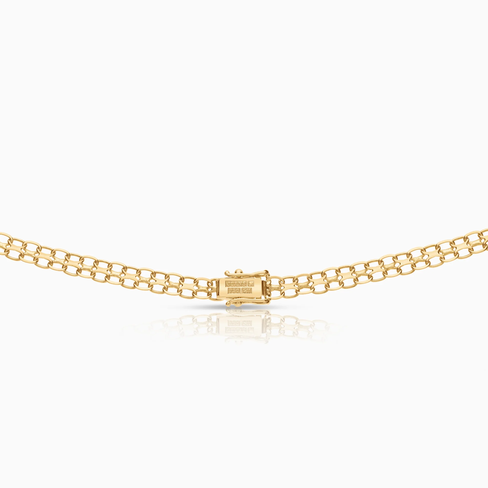 X-link necklace 14.66g 18K gold - Image 2