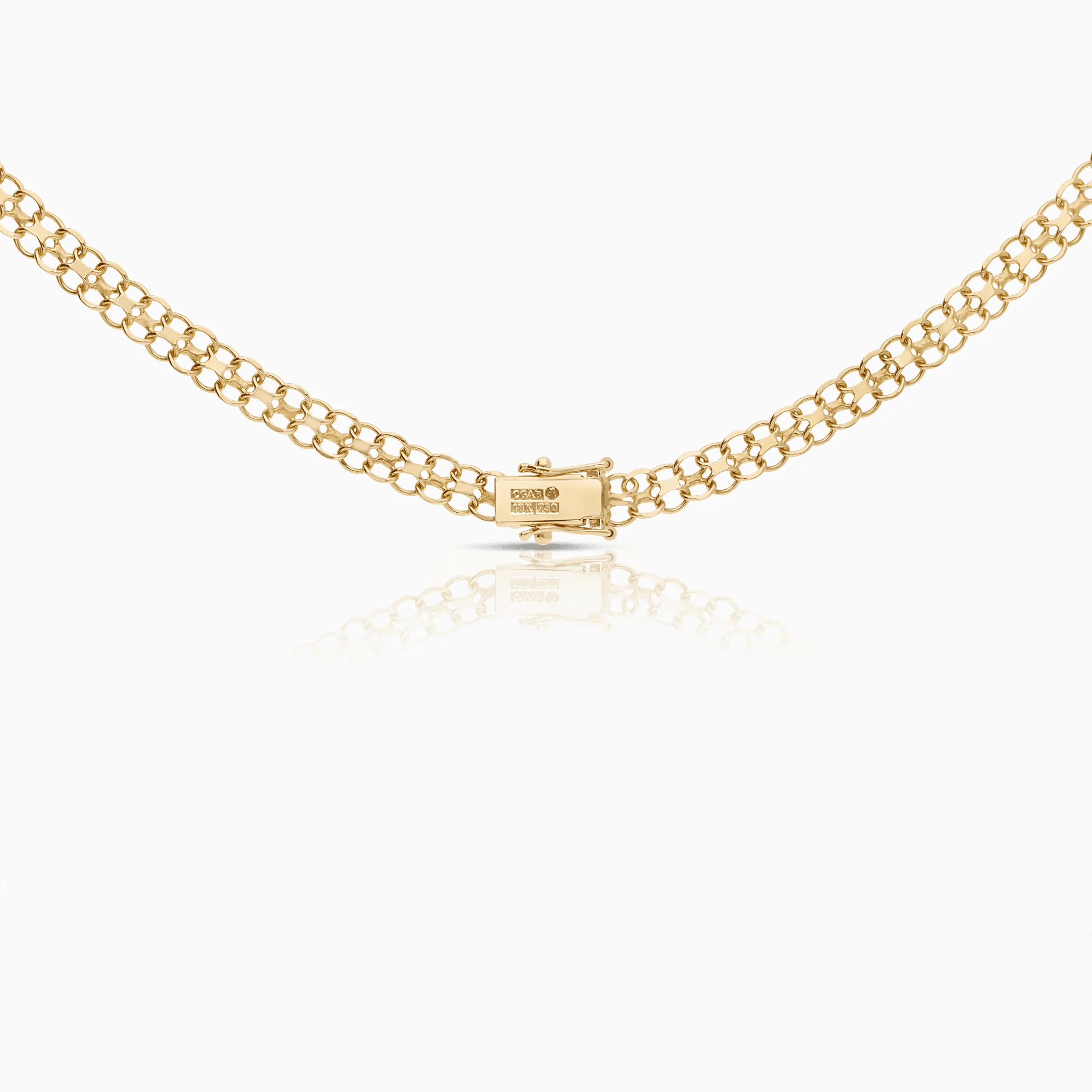 X-link necklace 14.60g 18K gold - Image 2