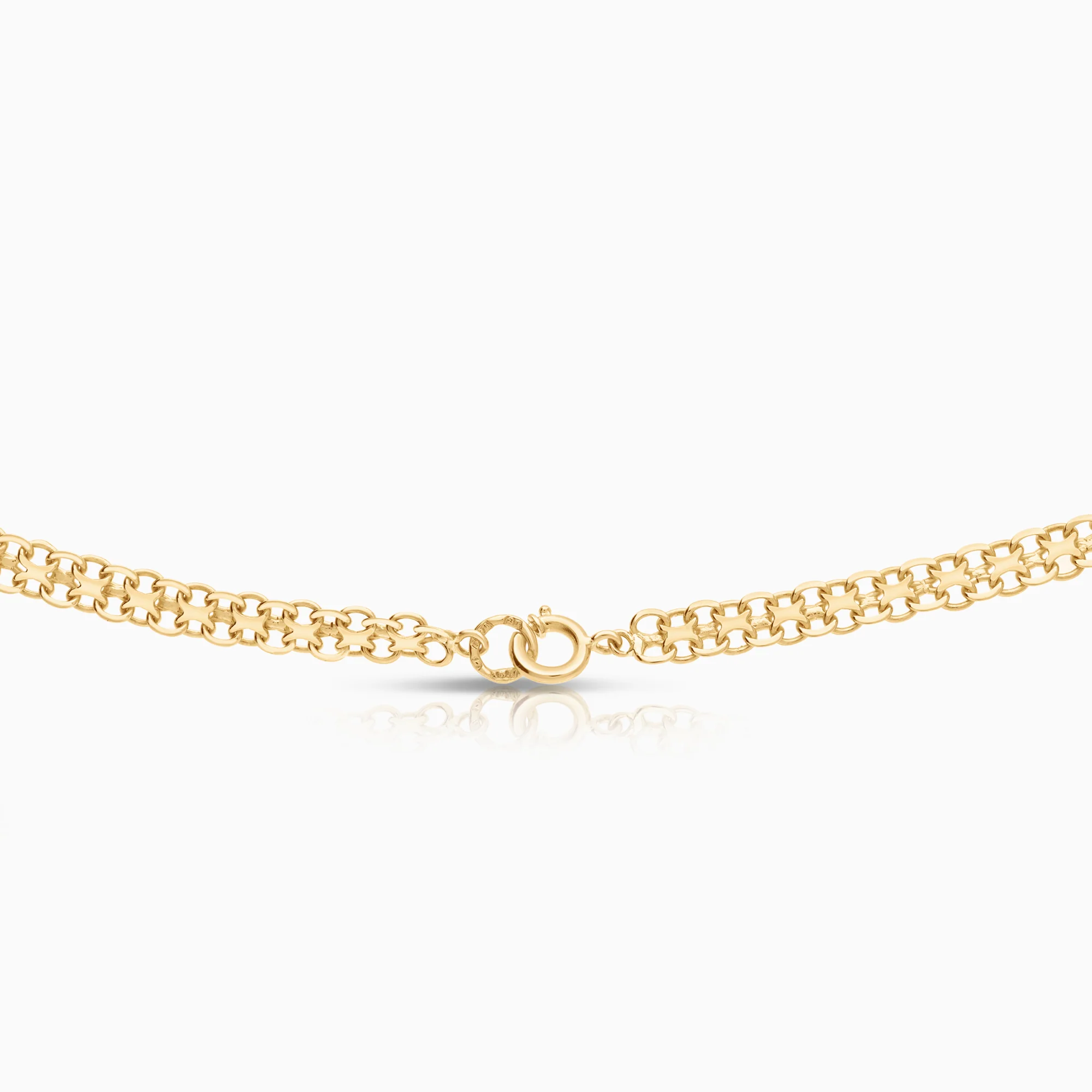X-link necklace 16.85g 18K gold - Image 2