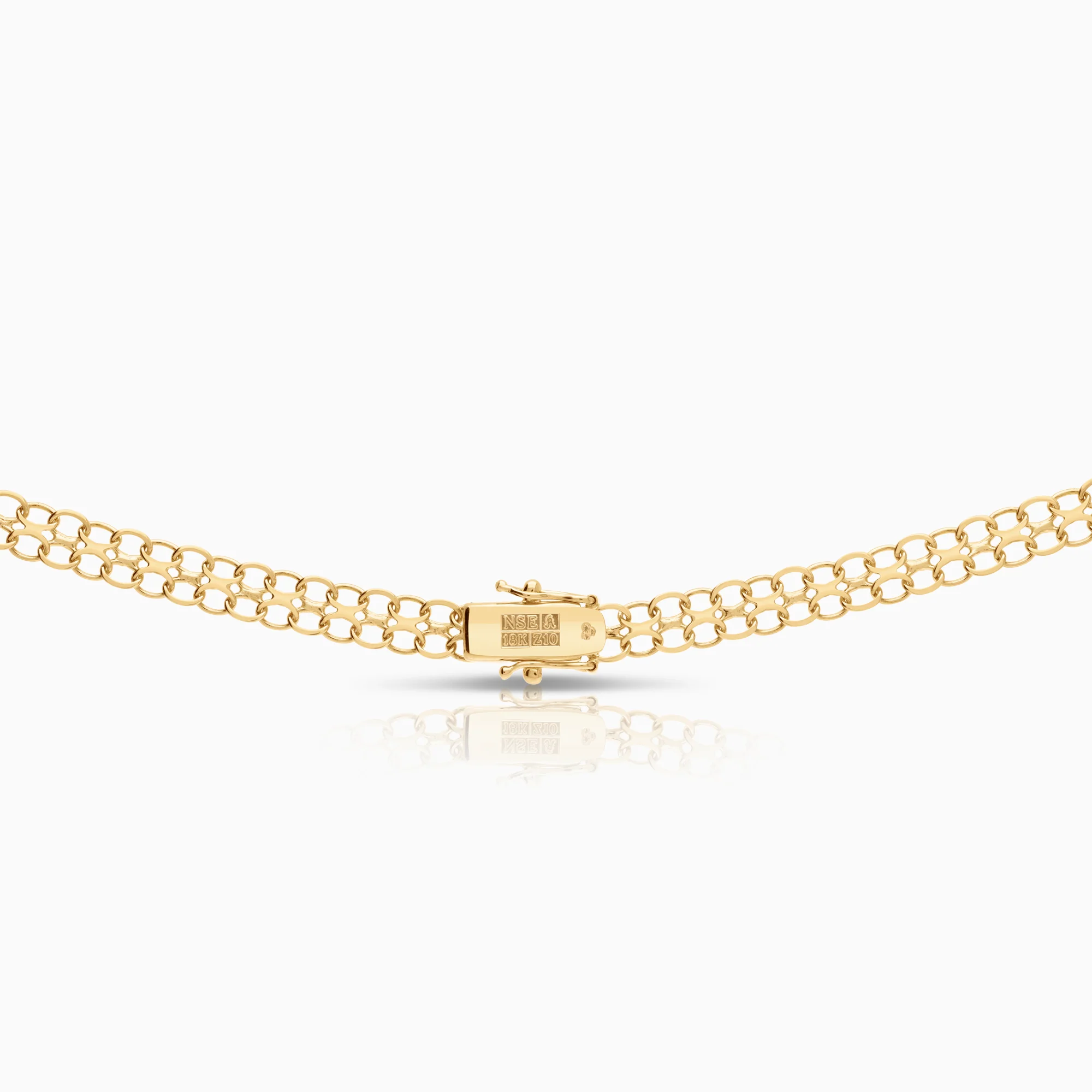 X-link necklace 17.33g 18K gold - Image 2
