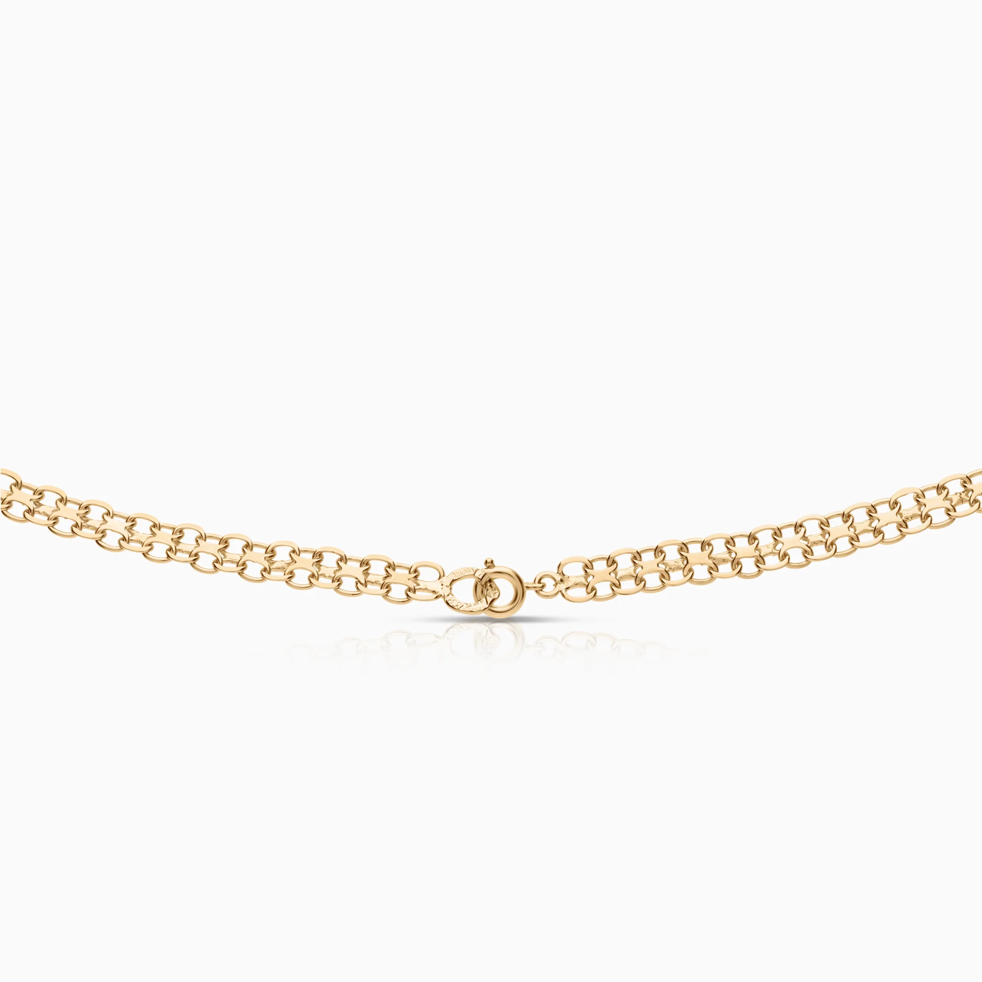 X-link necklace 17.84g 18K gold - Image 2